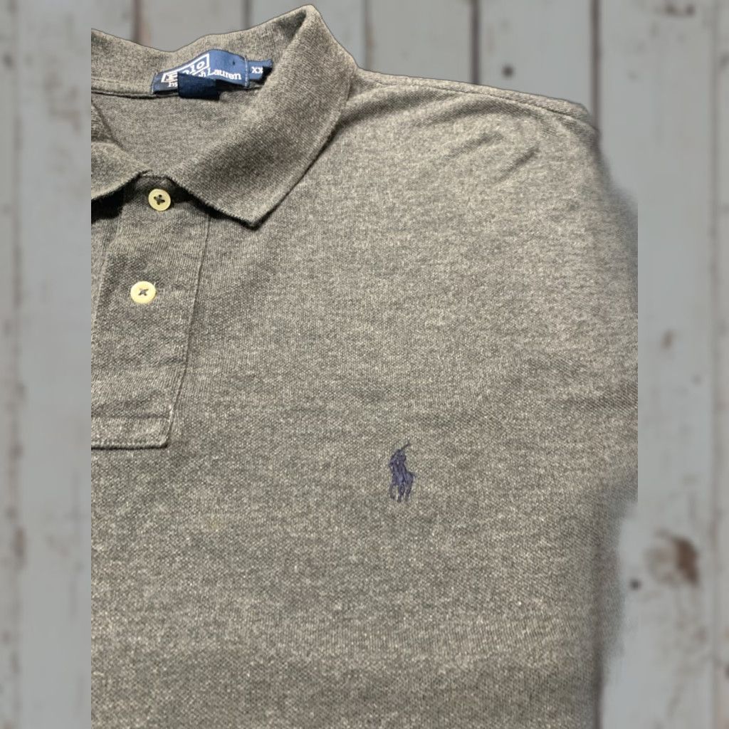 Ralph Lauren Polo Ralph Lauren Men’s Dark Gray Long Sleeve Polo Shirt Size XXL Size US XXL / EU 58 / 5 - 1 Thumbnail