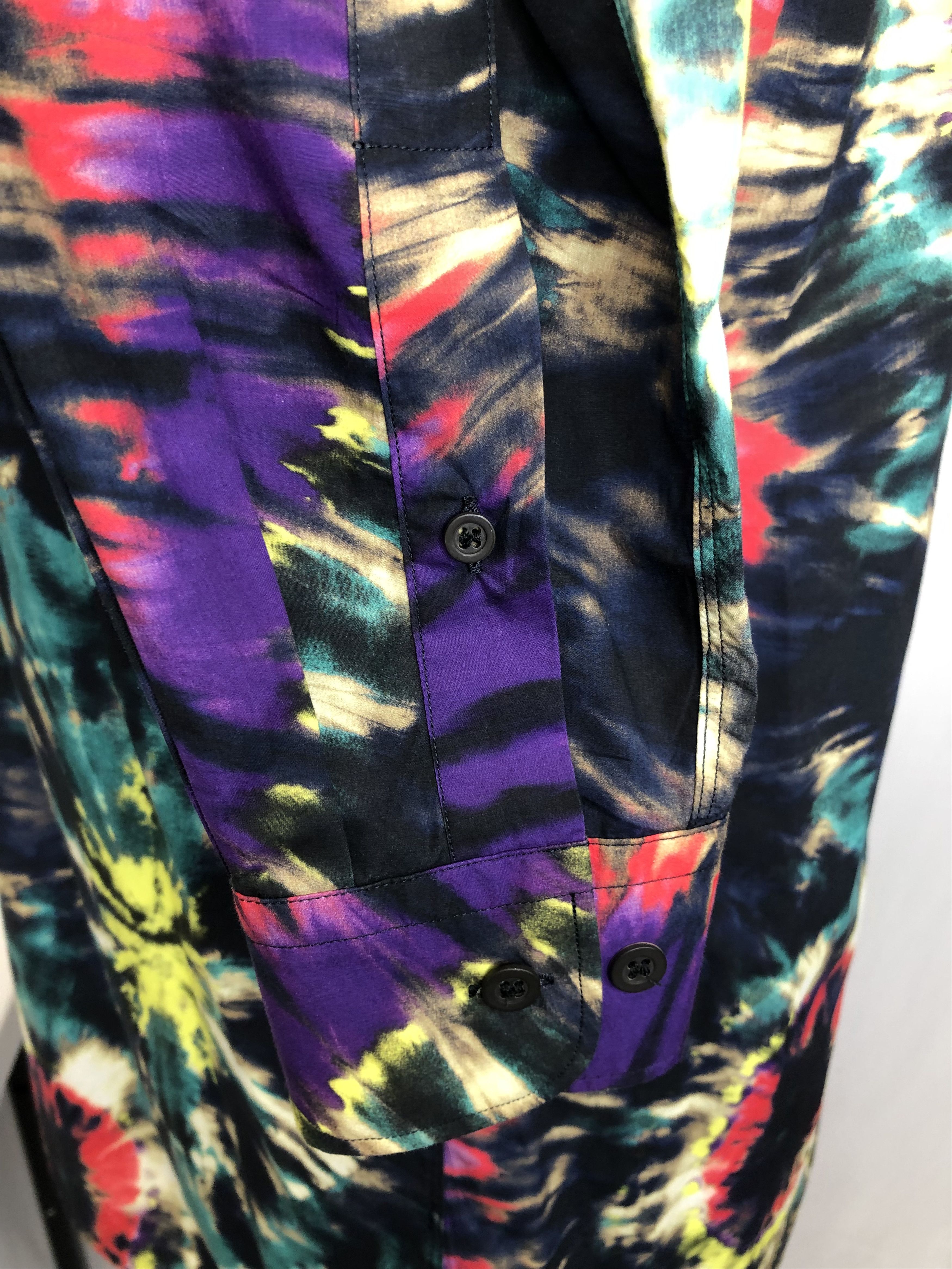 Dries Van Noten Dries Van Noten Tie Die Print Shirt Size US L / EU 52-54 / 3 - 3 Thumbnail