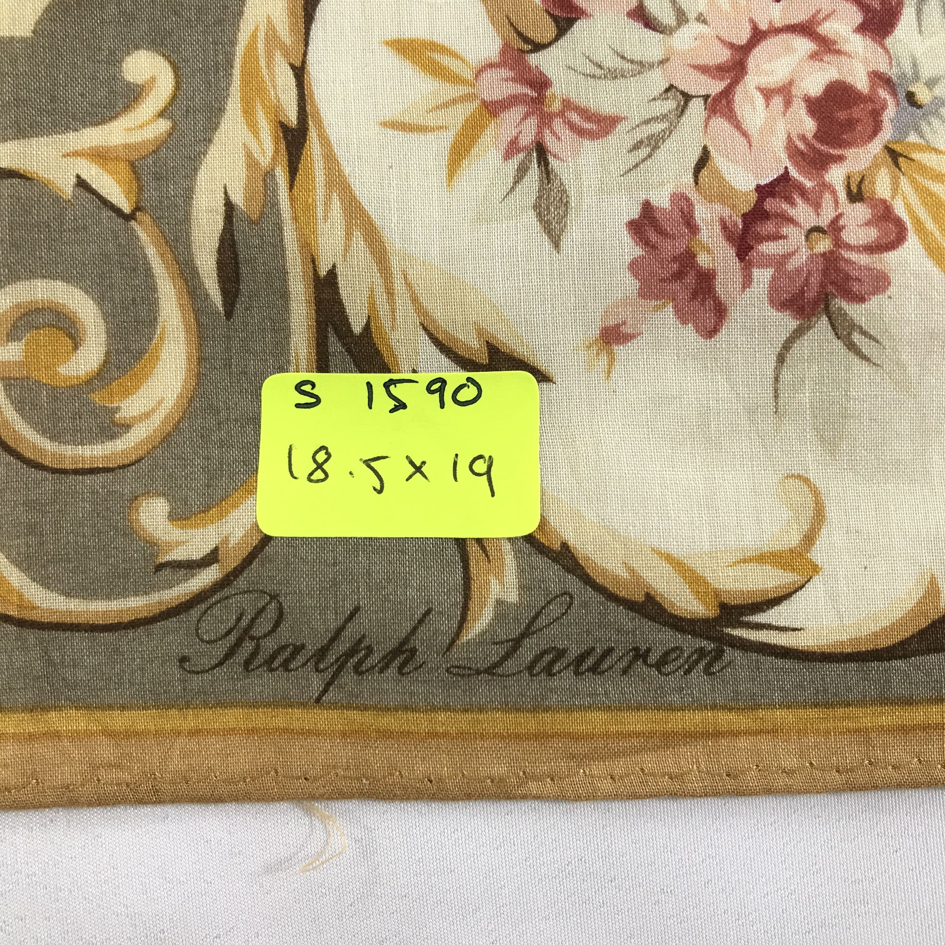 Ralph Lauren × Vintage Ralph Lauren Bandana / Handkerchief / Neckerchief - S1590 Size ONE SIZE - 5 Thumbnail