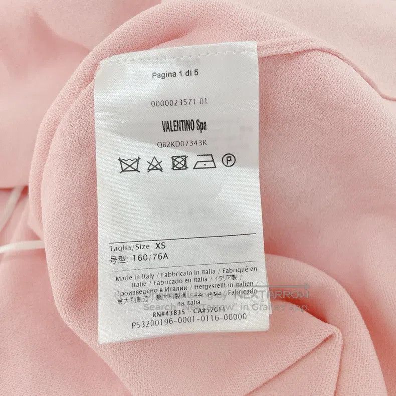 Valentino Valentino Pink lace knitted dress Size XS / US 0-2 / IT 36-38 - 7 Thumbnail