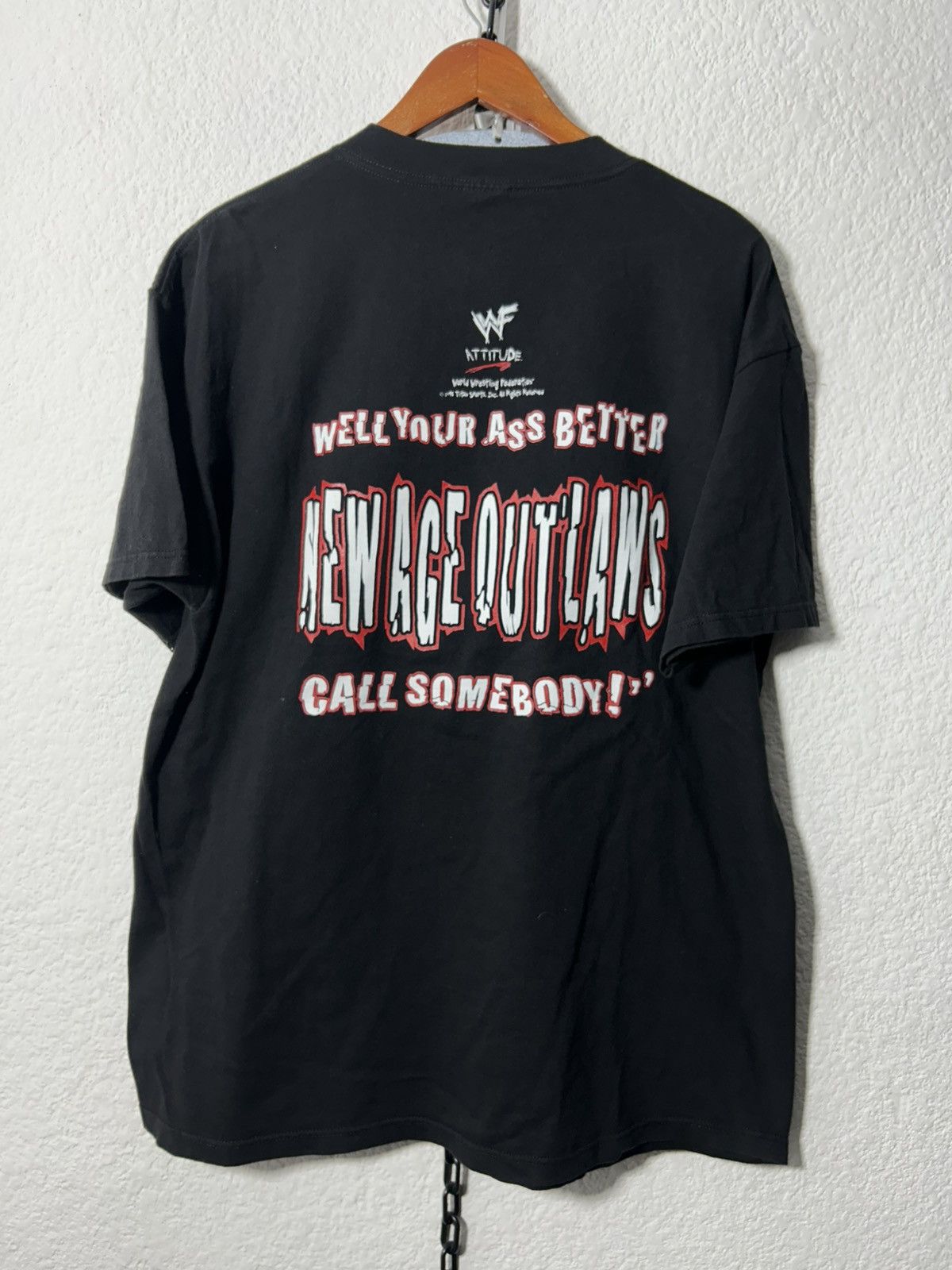 Vintage × WWE × WWF 1998 WWF New Age Outlaws Rare Size US XL / EU 56 / 4 - 2 Thumbnail