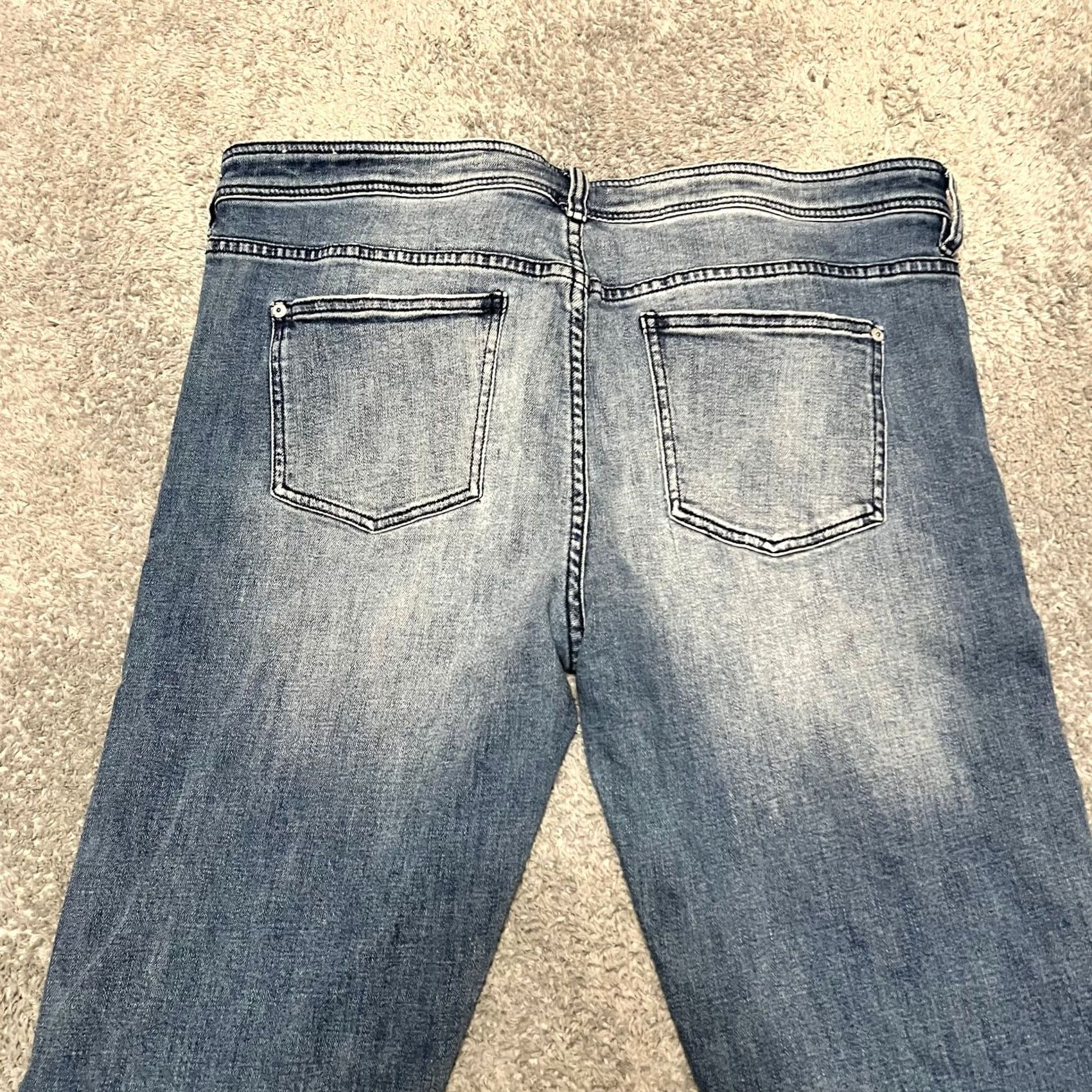 Vintage Pilcro Jean Womens 32 (38x30) Slim Boyfriend High Rise Ankle Pants Size 24" / US 00 / IT 34 - 4 Thumbnail
