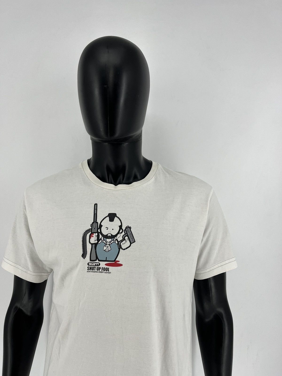 Cartoon Network Vintage 06 Pulp Fiction Movie Cartoon by Scam Gangster TShir Size US XL / EU 56 / 4 - 7 Thumbnail