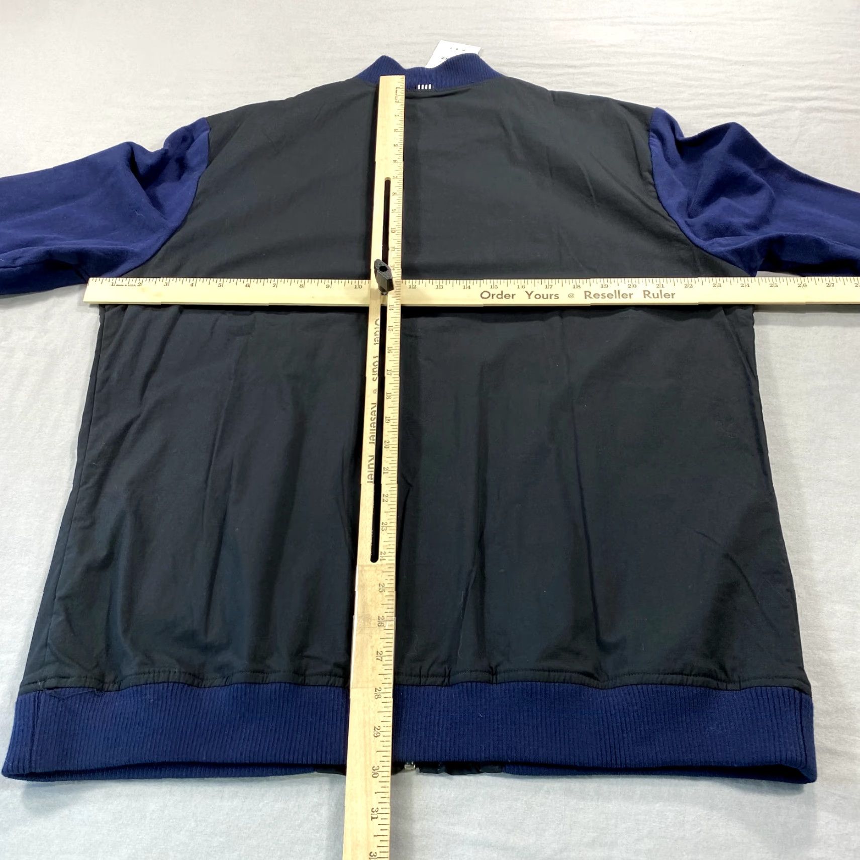 Mark McNairy Five Four Jacket Mens Large Black Bomber Full Zip Preppy Mark McNairy Size US L / EU 52-54 / 3 - 4 Thumbnail