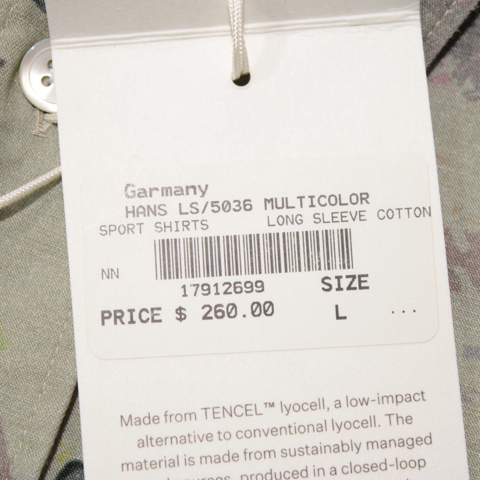 Other No Nationality New with tags Shirt Size L US In Green Size US L / EU 52-54 / 3 - 7 Thumbnail