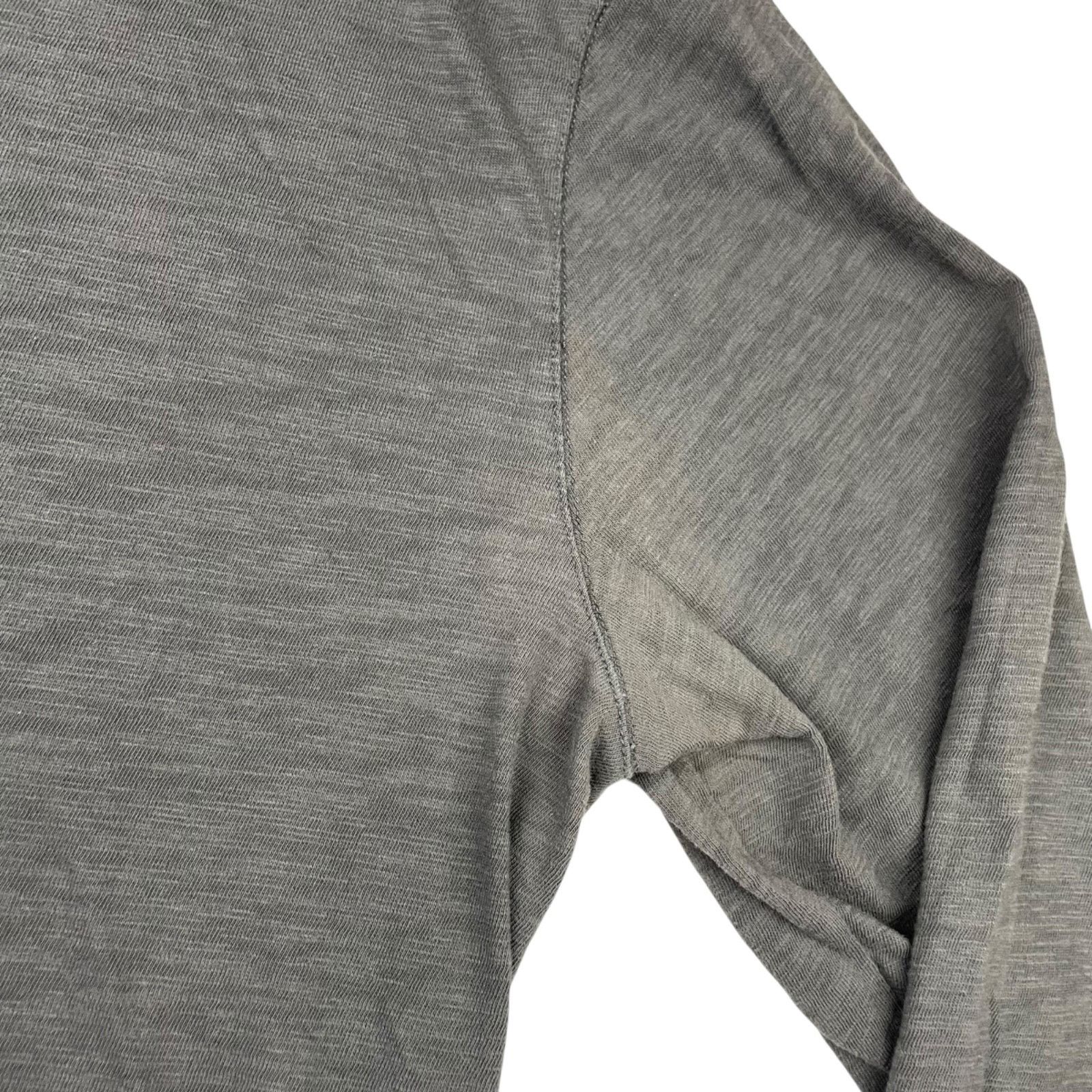 Vince Vince Men's 100% Cotton L/S Henley T-Shirt Gray • XL Size US XL / EU 56 / 4 - 8 Thumbnail
