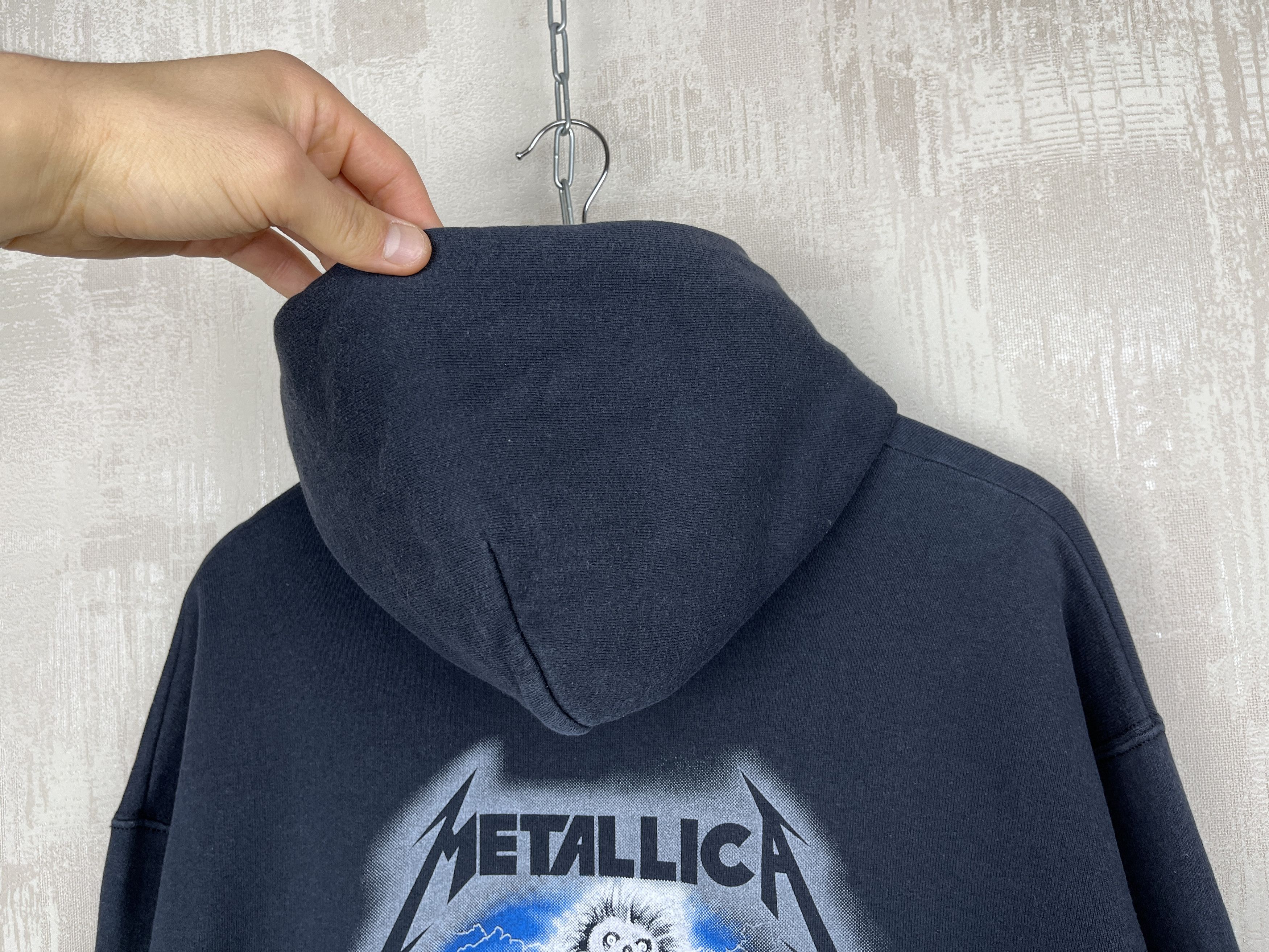Band Tees Vintage 1994 Metallica "Ride The Lighting" Giant 90's Hoodie Size US XL / EU 56 / 4 - 4 Thumbnail