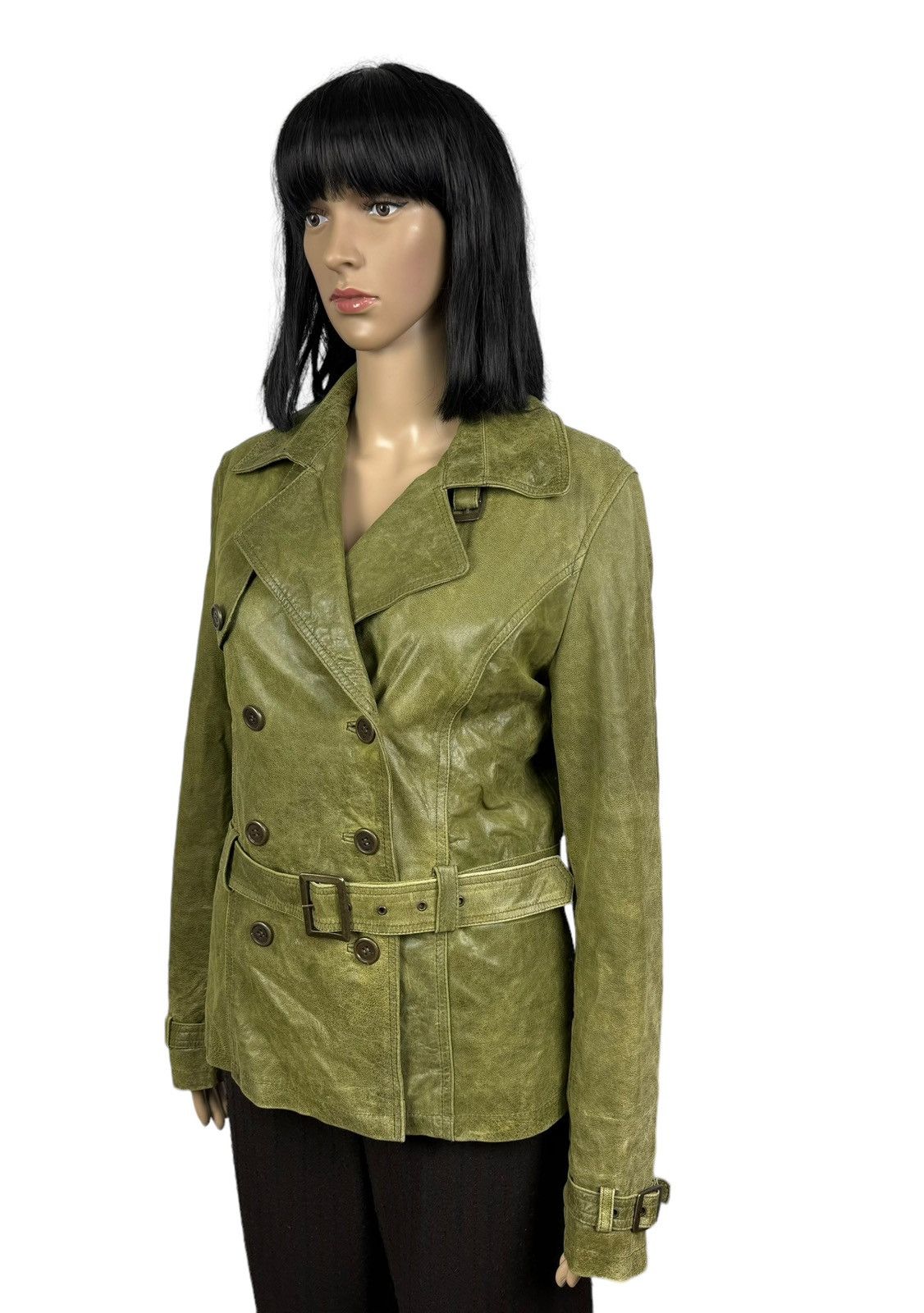 ARMA Arma Women Genuine Leather Trench Coat Belted size IT44 Size M / US 6-8 / IT 42-44 - 6 Thumbnail