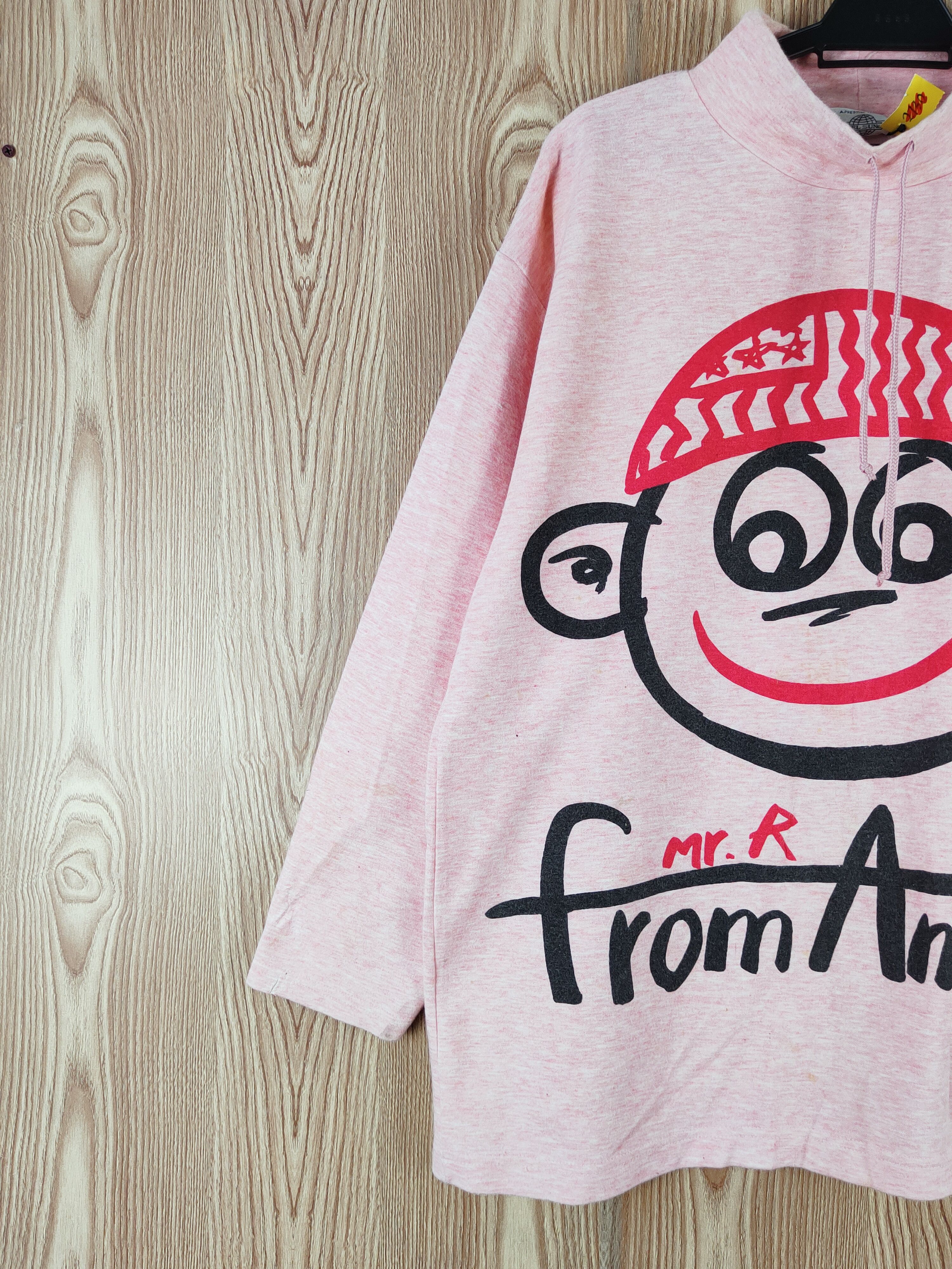 Japanese Brand Bel Sun Red Mr.R from America Sweatshirts #W122 Size US M / EU 48-50 / 2 - 3 Thumbnail
