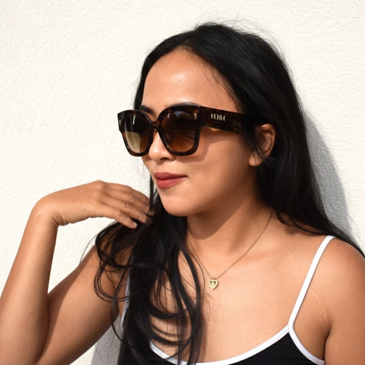 Fendi Brown Fendi Sunglasses Size ONE SIZE - 2 Thumbnail