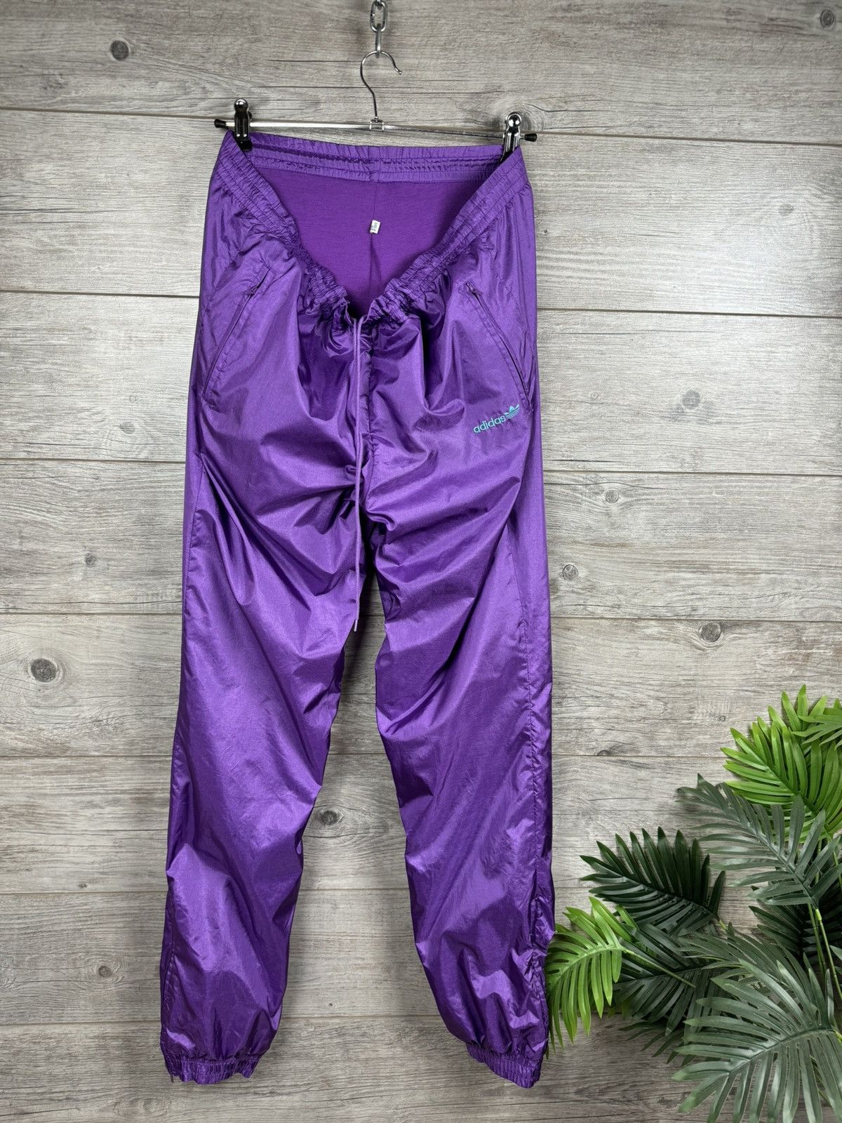Adidas × Vintage Adidas Sweatpants Y2K drill Vintage Size US 34 / EU 50 - 5 Thumbnail