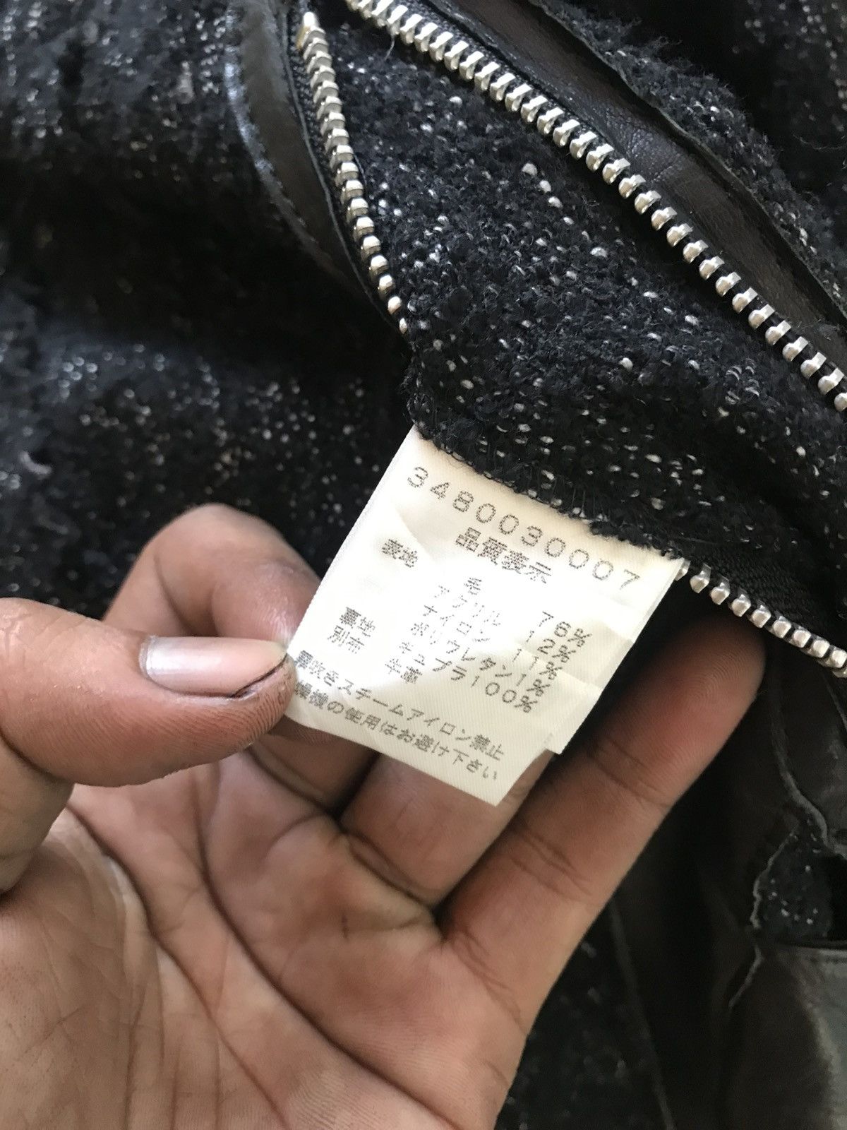 5351 POUR LES FEMMES 00s Patch Work Tweed Jacket Size M / US 6-8 / IT 42-44 - 12 Thumbnail