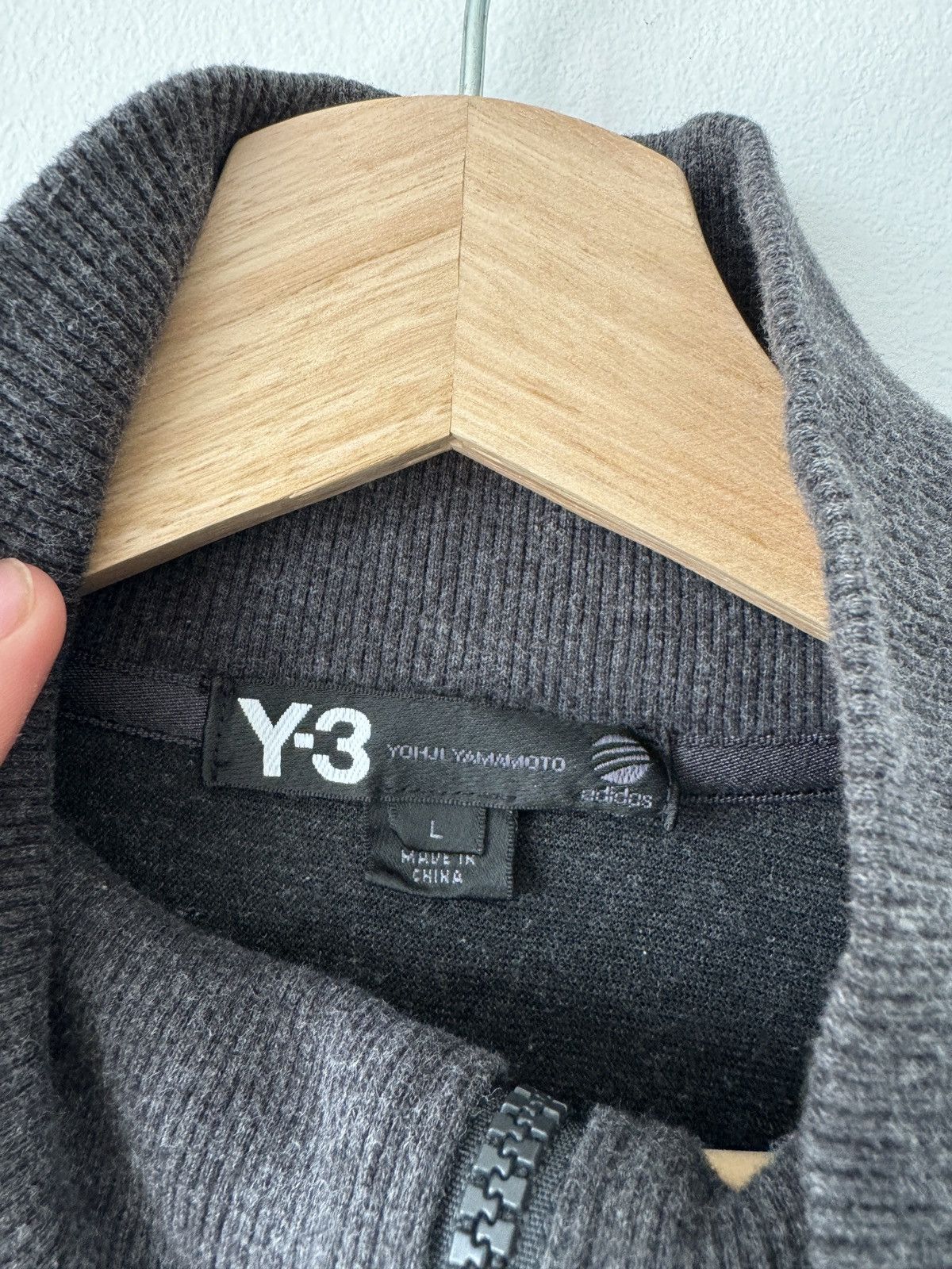 Adidas × Y-3 Y-3 Yohji Yamamoto Printed Zip Up Jacket Size US L / EU 52-54 / 3 - 2 Thumbnail