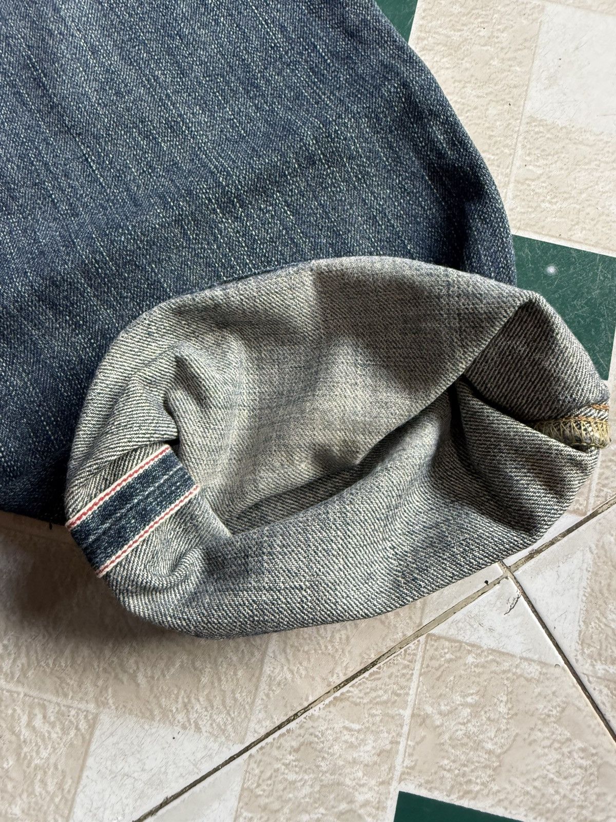 Edwin 90’s EDWIN 505ZX RARE JAPANESE POCKET LOGO RETRO DENIM PANTS Size US 34 / EU 50 - 8 Thumbnail