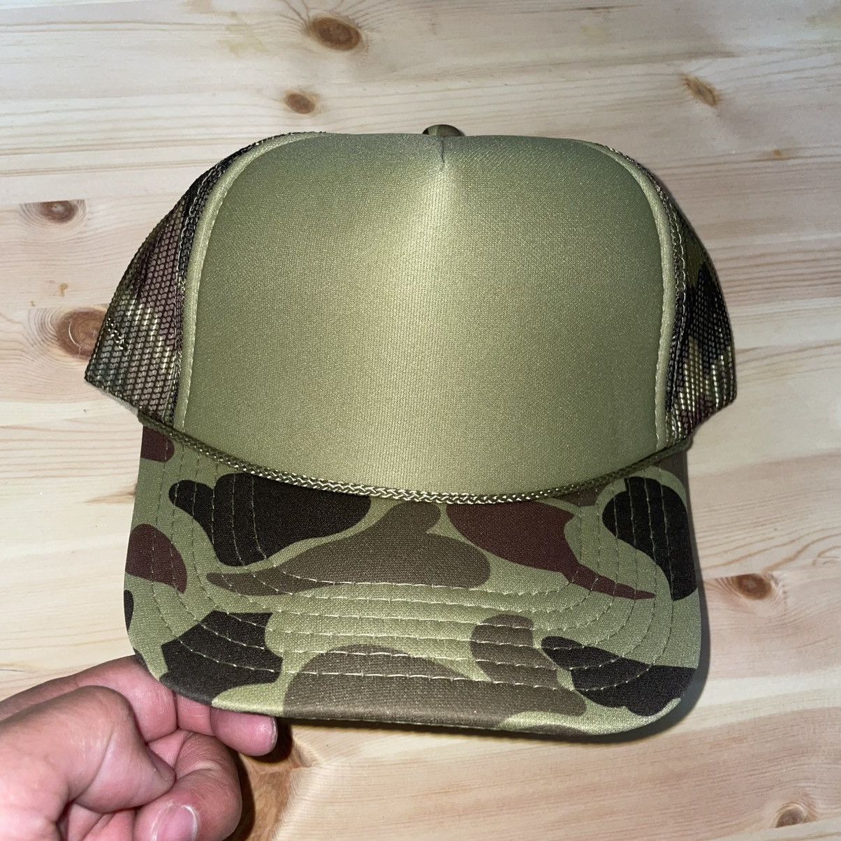 Otto Vintage Duck Camo Trucker Hat Size ONE SIZE - 1 Thumbnail