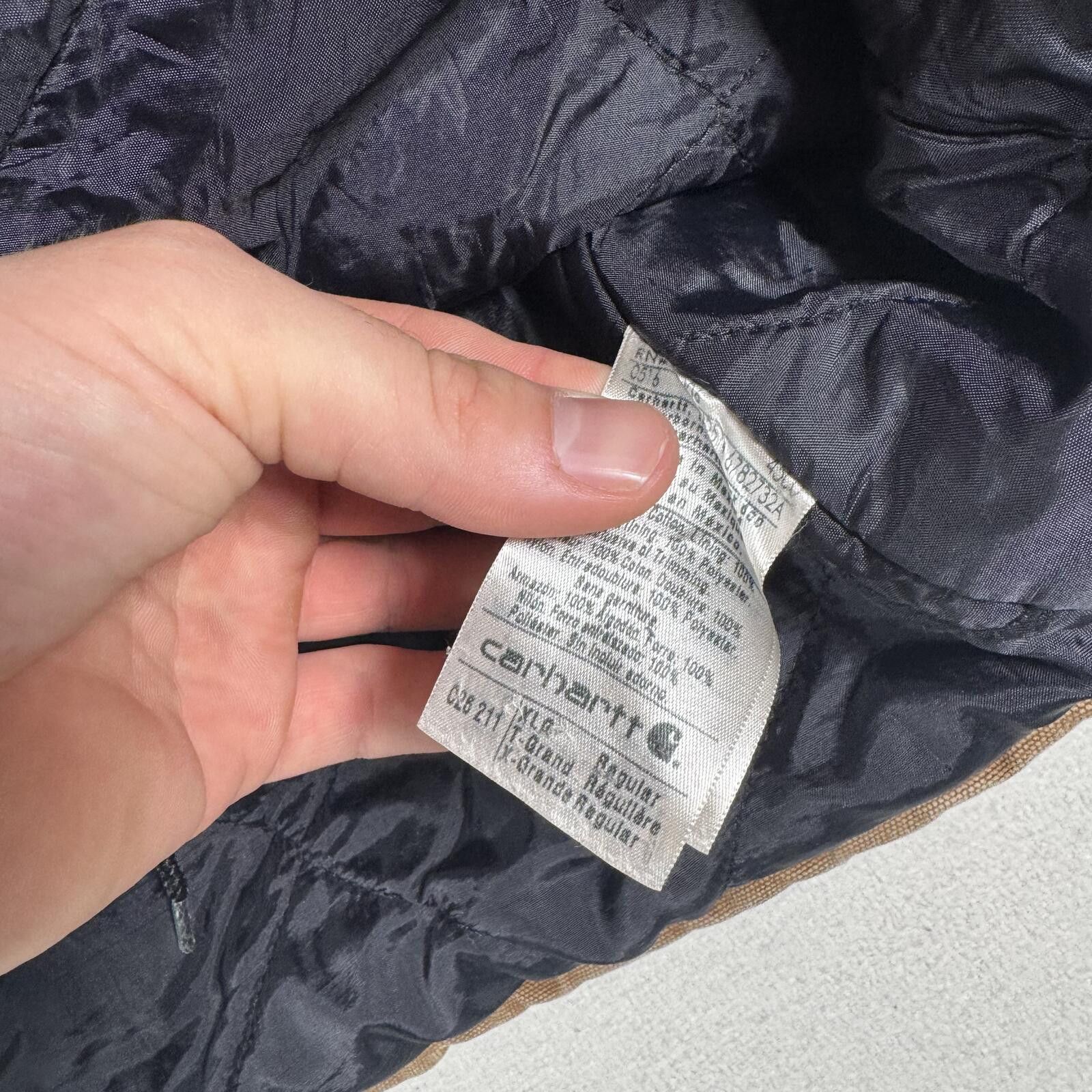 Carhartt Vintage Carhartt C26 211 Quilted Lined BRN Arctic Jacket Size US XL / EU 56 / 4 - 3 Thumbnail