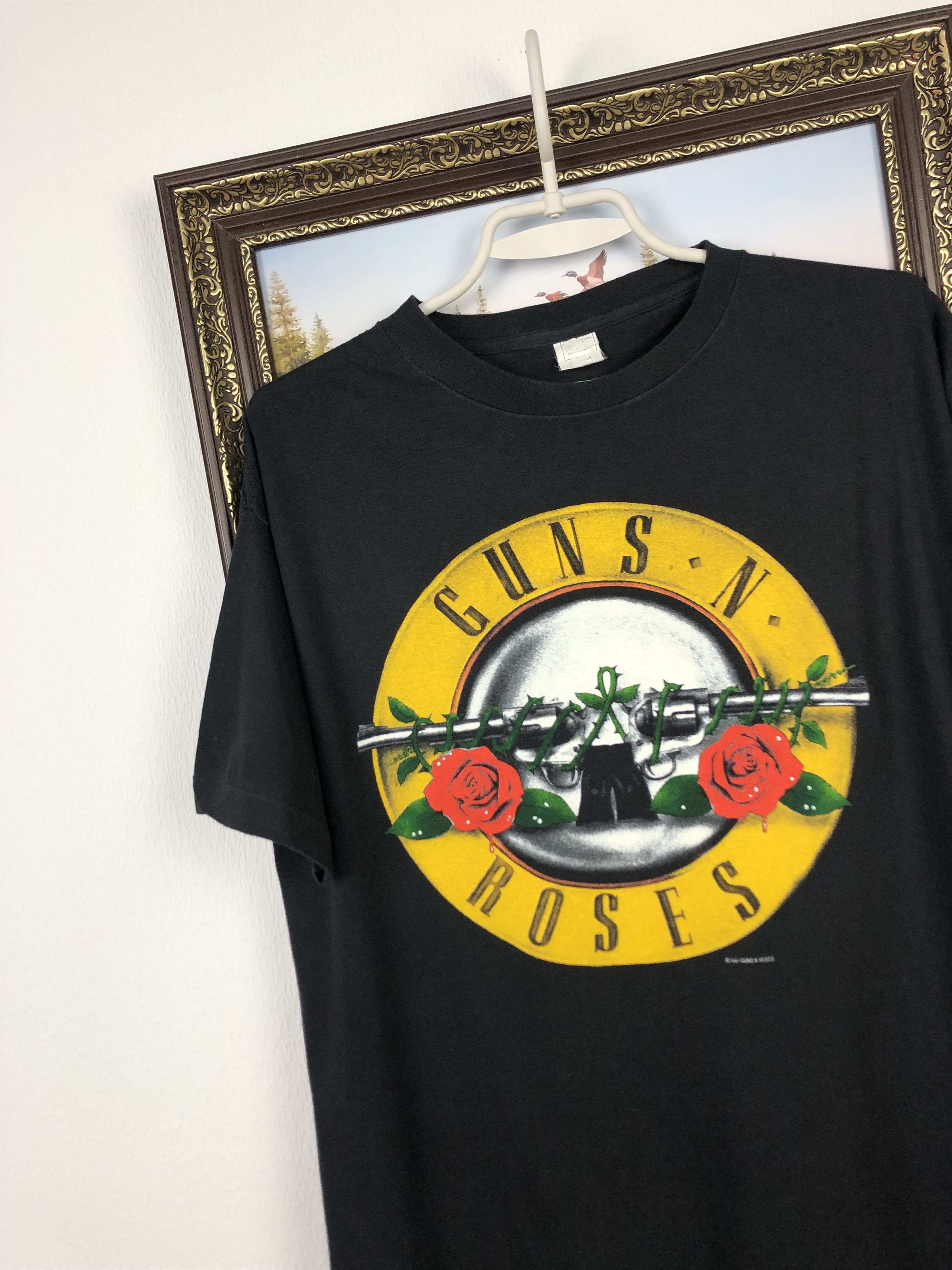 Band Tees Vintage Guns N Roses 1987 Shirt Band Tee Rare Size US L / EU 52-54 / 3 - 3 Thumbnail