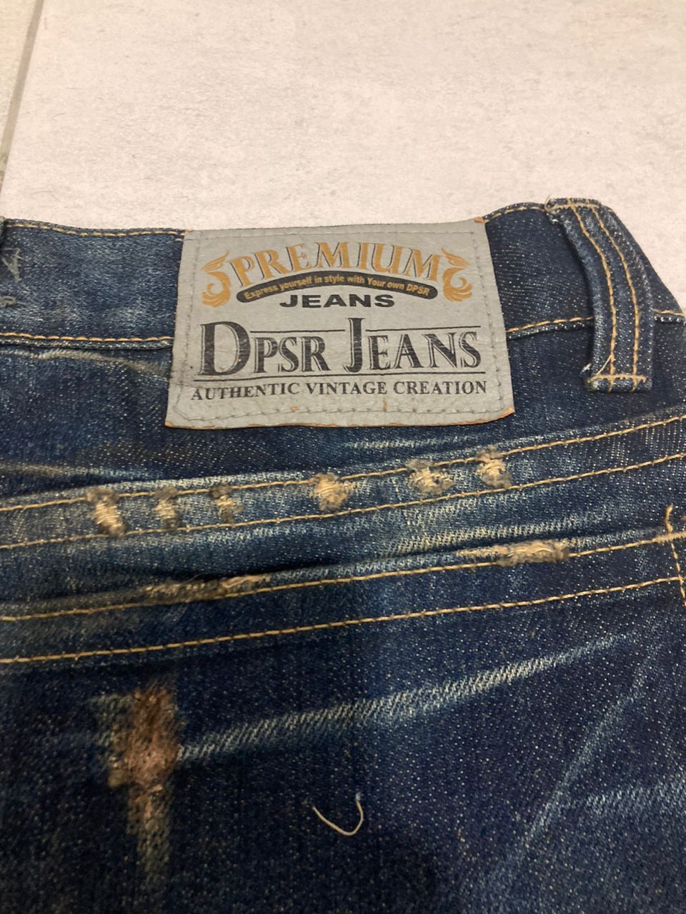 Vintage Vintage Distressed DPSR Denim Jeans Size US 34 / EU 50 - 13 Thumbnail
