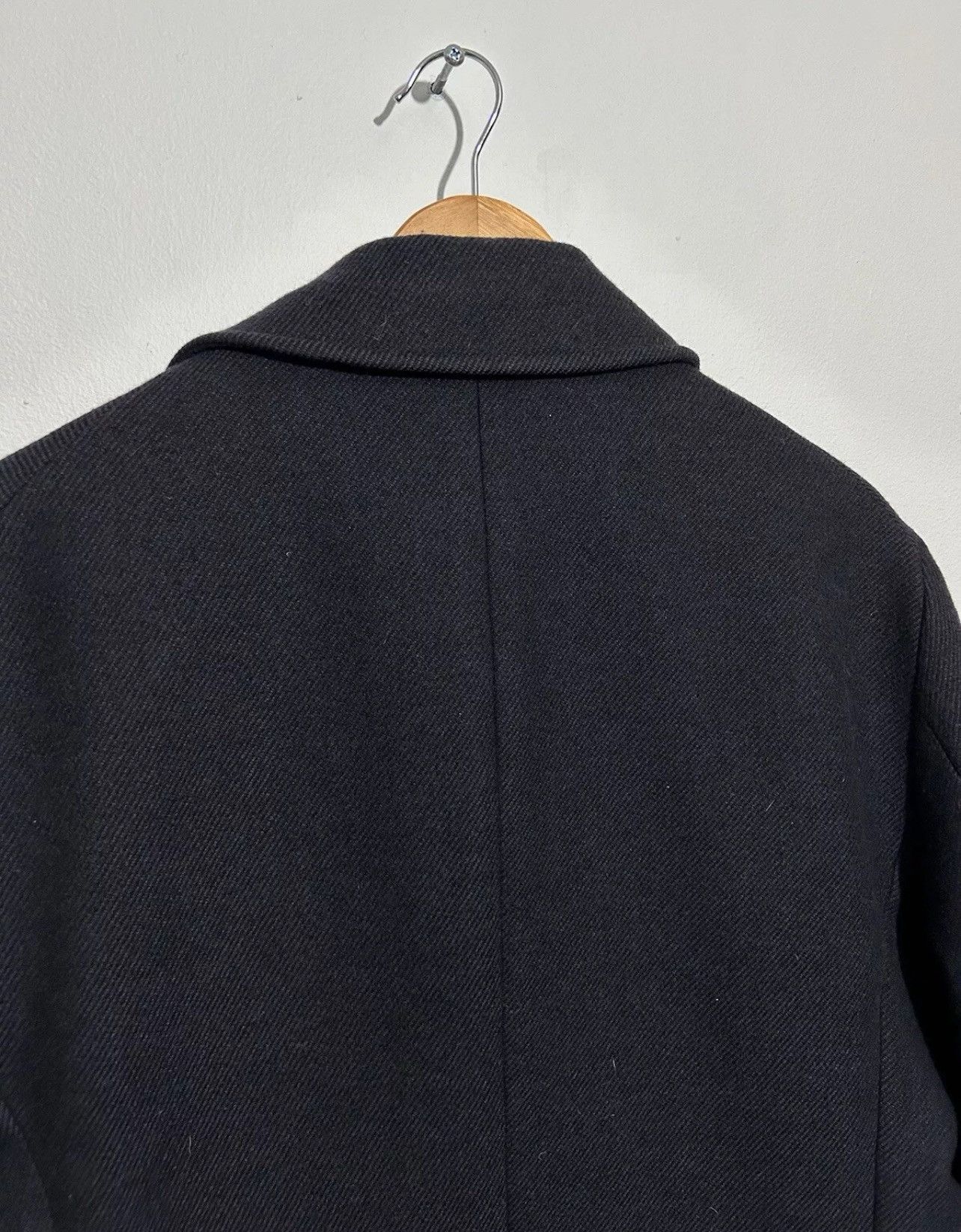 Alexander McQueen Alexander McQueen Dark Navy Double Breasted Coat Size EU 54 Size US L / EU 52-54 / 3 - 11 Thumbnail