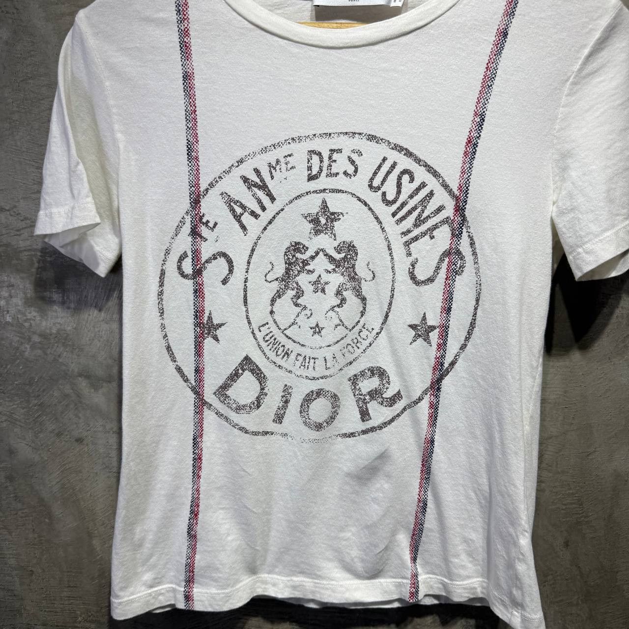 Dior Christian Dior L’union Fait La Force tee Size XXS / US 00 / IT 34 - 2 Thumbnail