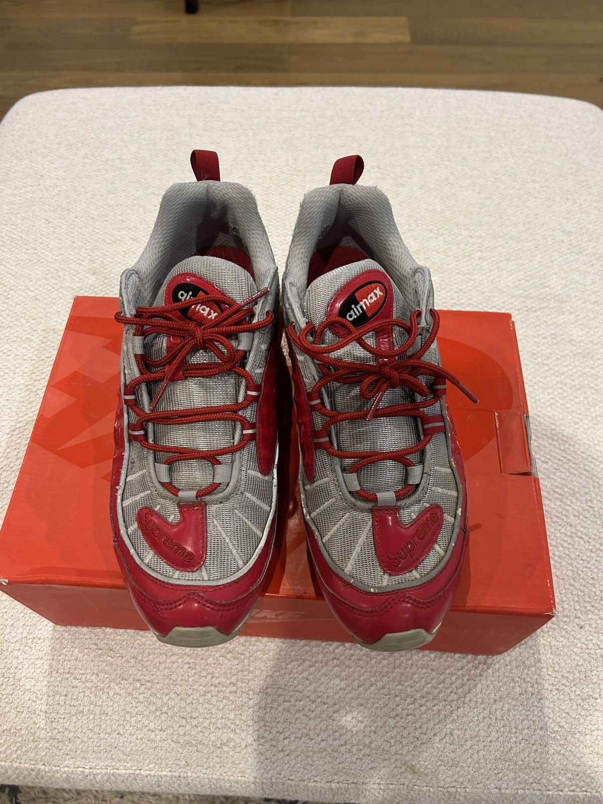 Nike Supreme Air Max 98 Size US 11.5 / EU 44-45 - 4 Thumbnail