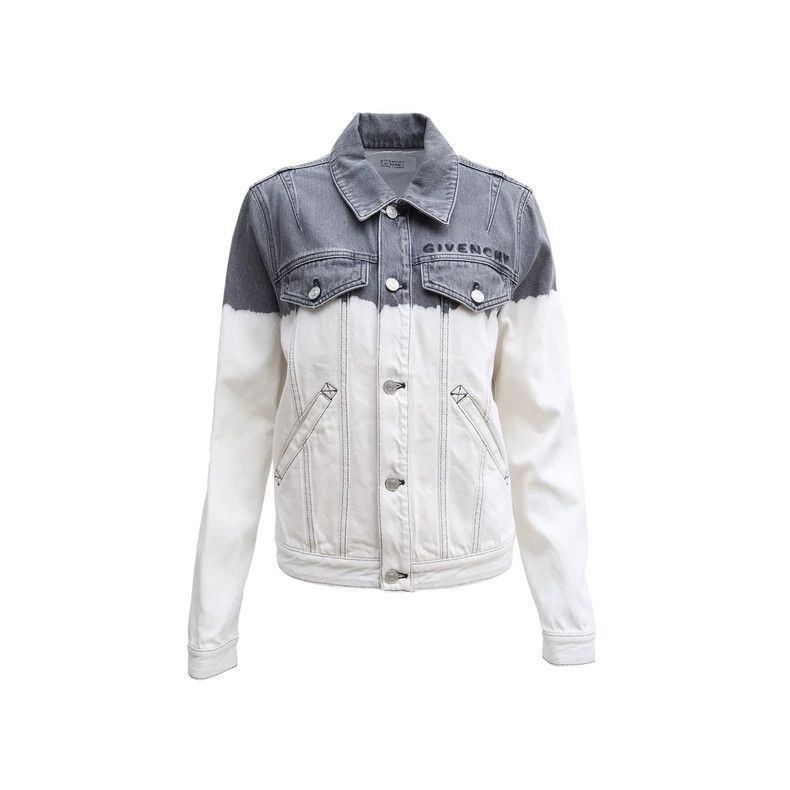 Givenchy Givenchy Brand New Unused Authentic White and Grey Patchwo Size US M / EU 48-50 / 2 - 1 Thumbnail