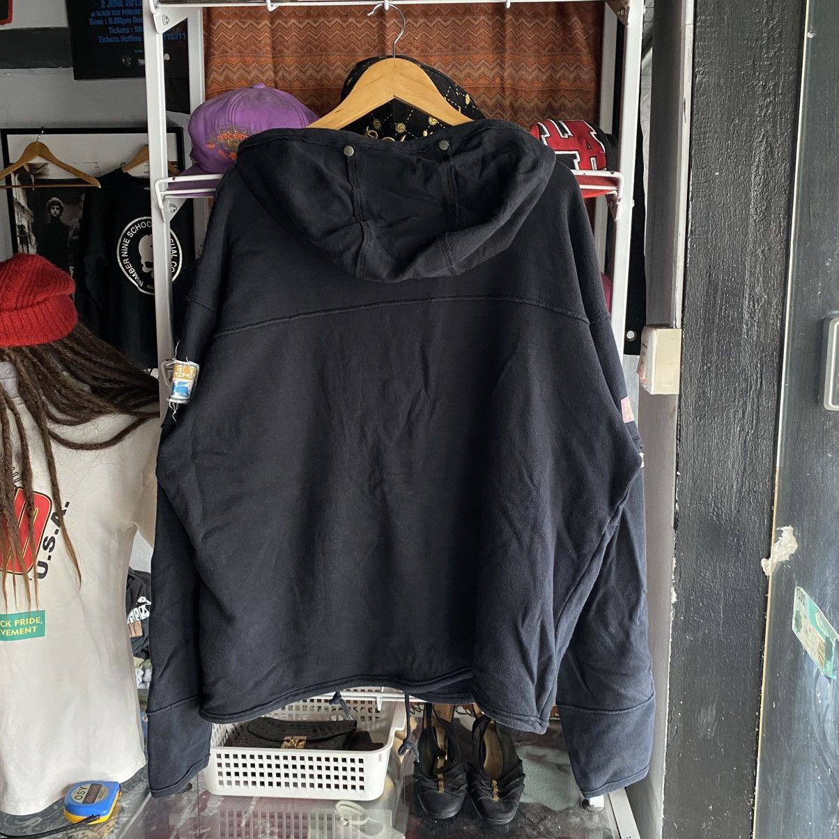 Diesel Diesel Reconstructed Patches Anorak Hoodies Size US XL / EU 56 / 4 - 2 Thumbnail