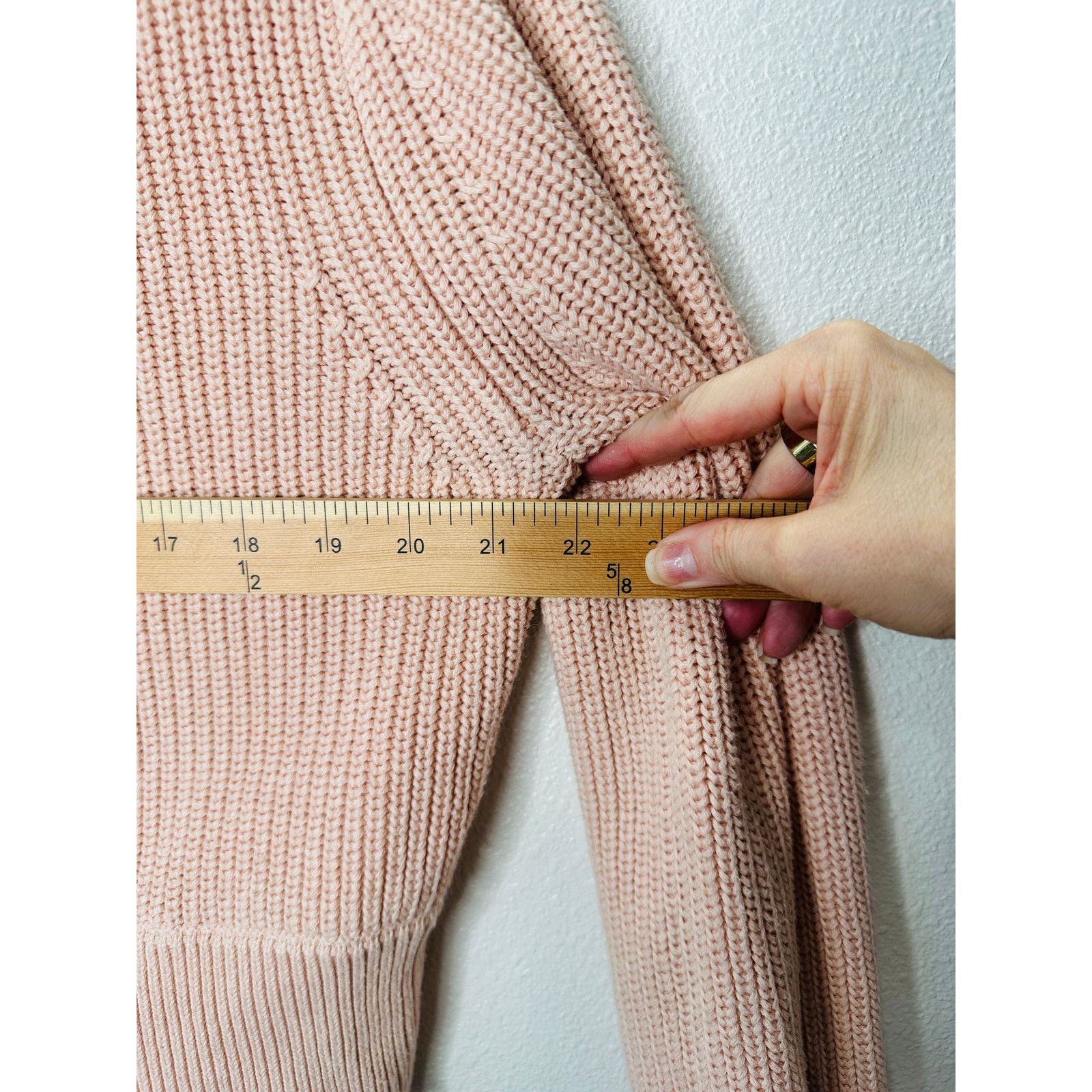 Varley Varley Pink Mentone Half Zip Wide Collar Shaker Sweater XS Size XS / US 0-2 / IT 36-38 - 12 Thumbnail