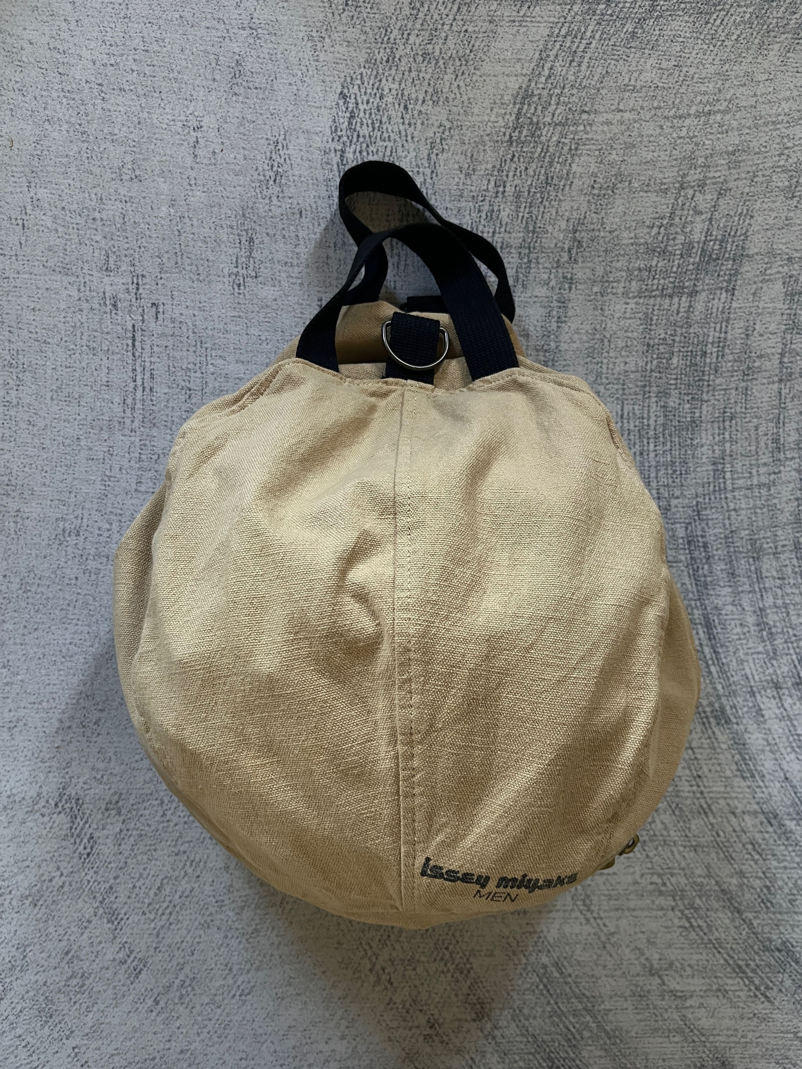 Issey Miyake RARE Issey Miyake Men Canvas Bag Size ONE SIZE - 1 Thumbnail