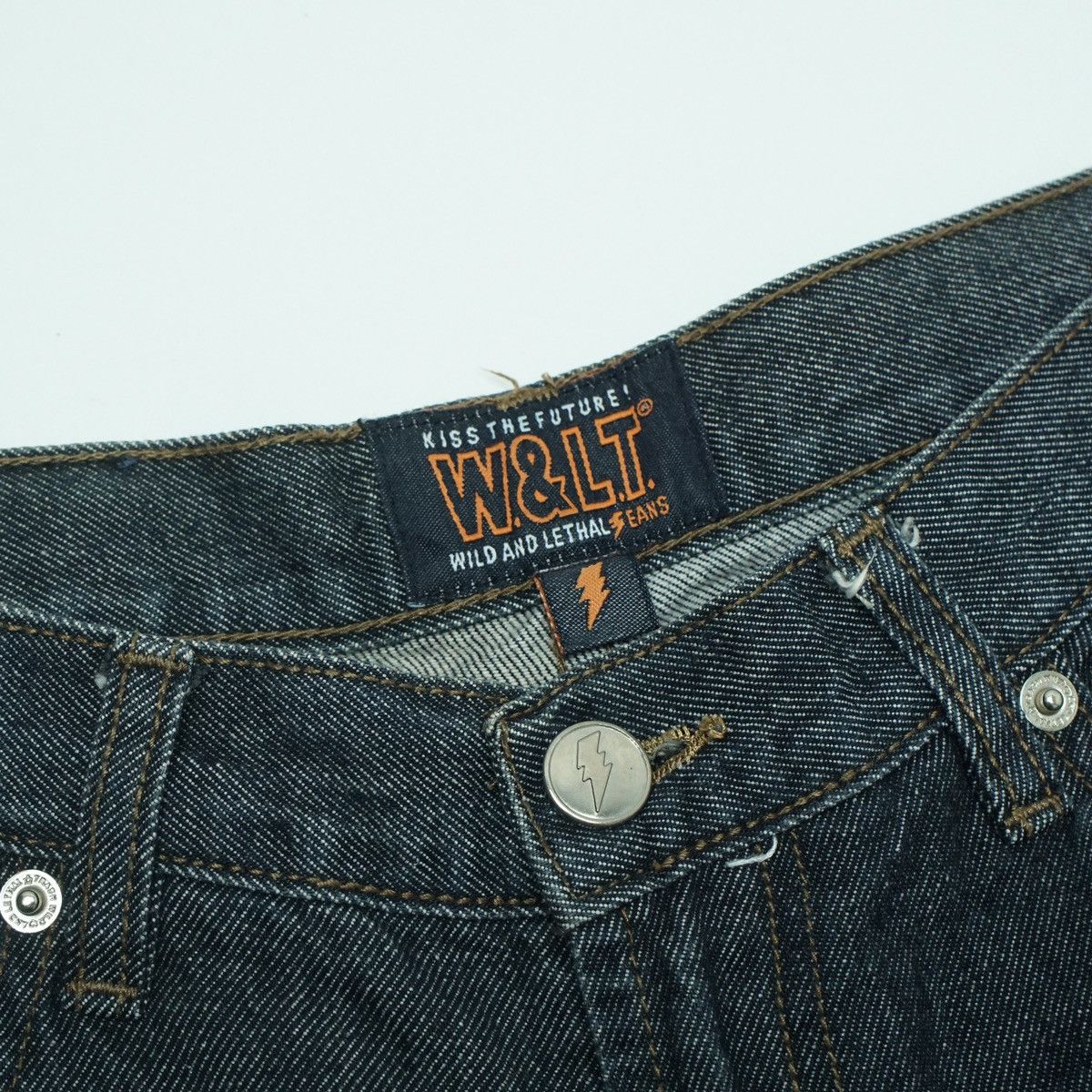 Walter Van Beirendonck *NoTariff Walter Van Beirendonck W&LT Denim Pants Size 29" - 4 Thumbnail