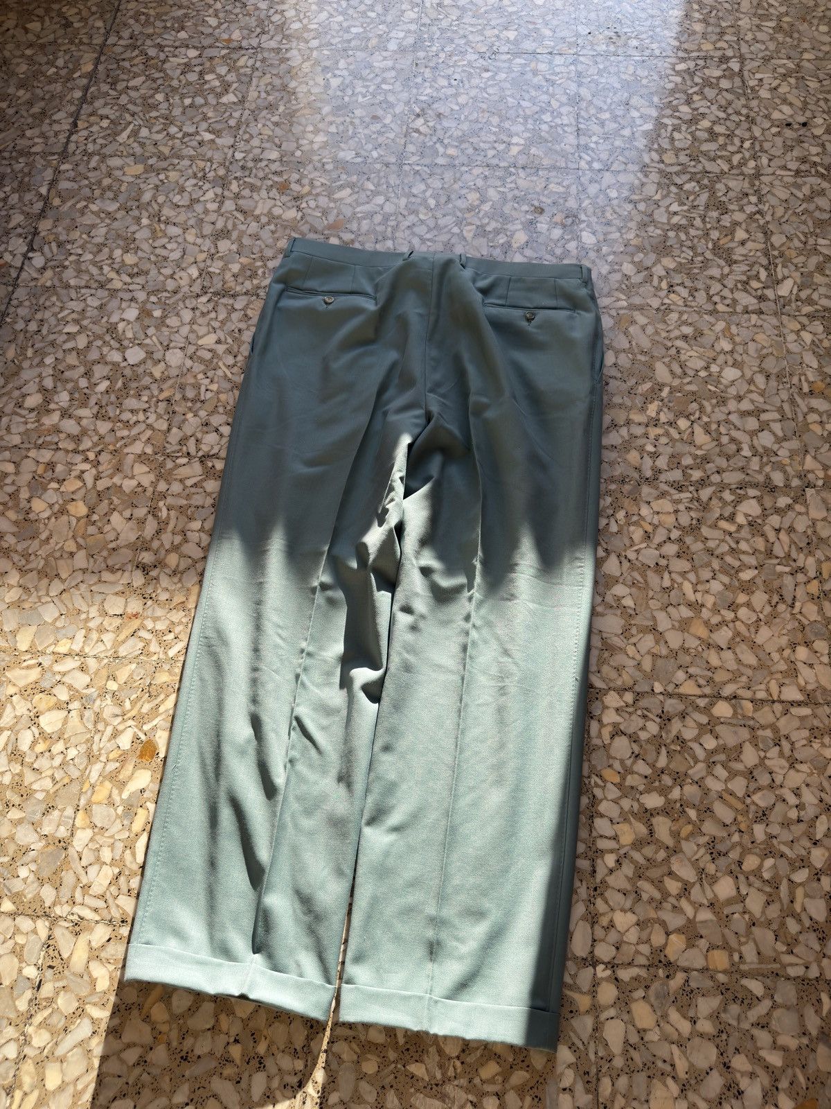 Canali Canali Pants Pure Virgin Wool Italy 56 Ocean Breeze Italy Size US 38 / EU 54 - 3 Thumbnail