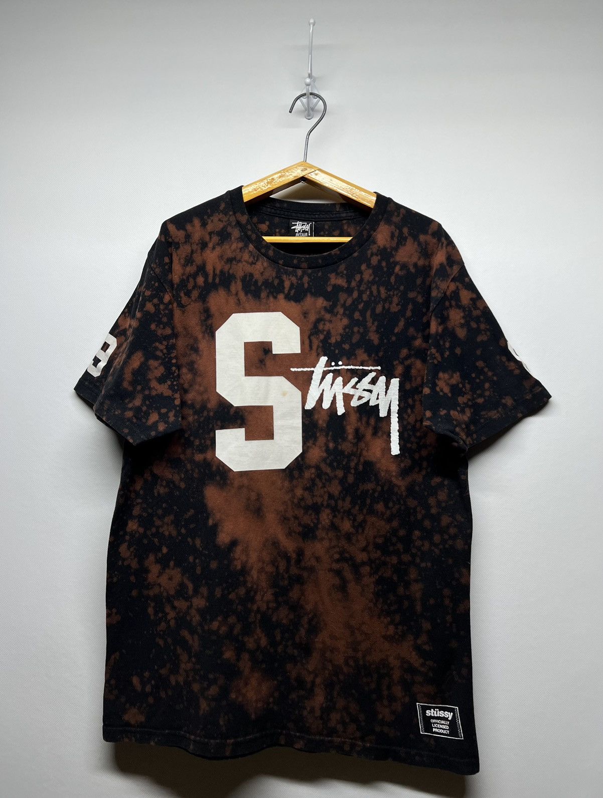 Stussy × Vintage Vintage Y2k Custom Stussy Big Logo T-Shirt 00’s Size US M / EU 48-50 / 2 - 1 Thumbnail