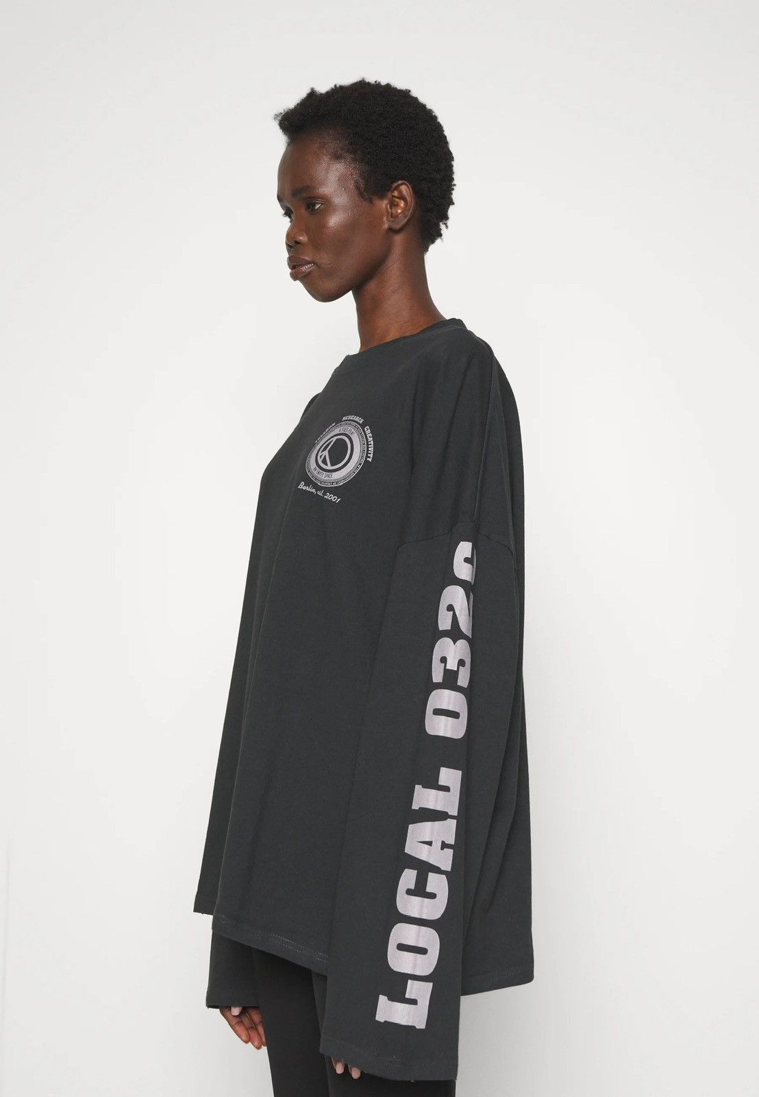 032c !DS! FW23 032c "Repetirion" Local Boxy Black Long Sleeve Size XL / US 12-14 / IT 48-50 - 7 Thumbnail