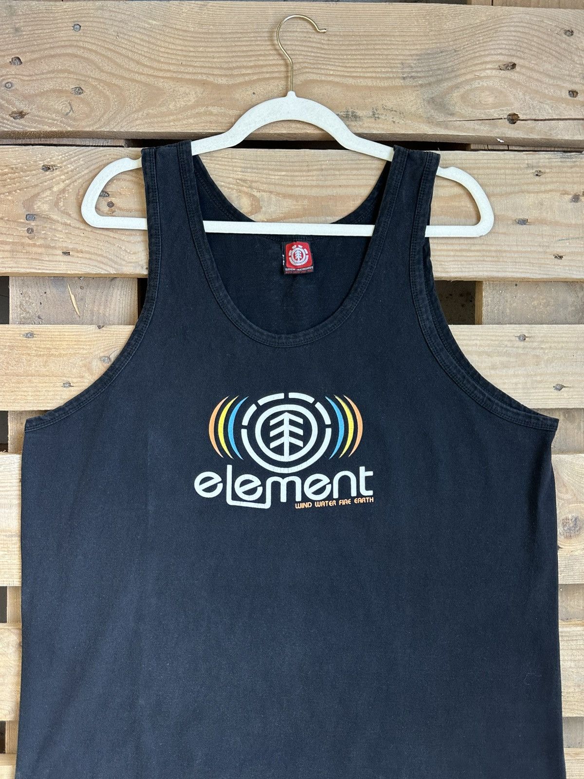 Element Vintage Element Skateboards Printed Black Top Size US L / EU 52-54 / 3 - 2 Thumbnail