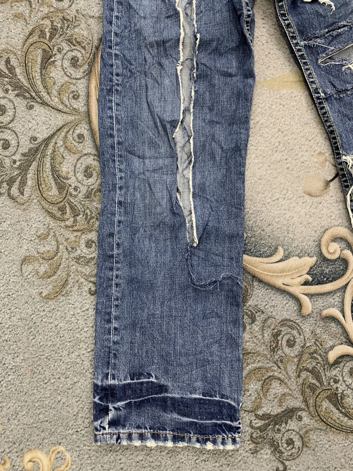 Tommy Hilfiger Distress Tommy Hilfiger Denim Pant Size US 33 - 3 Thumbnail