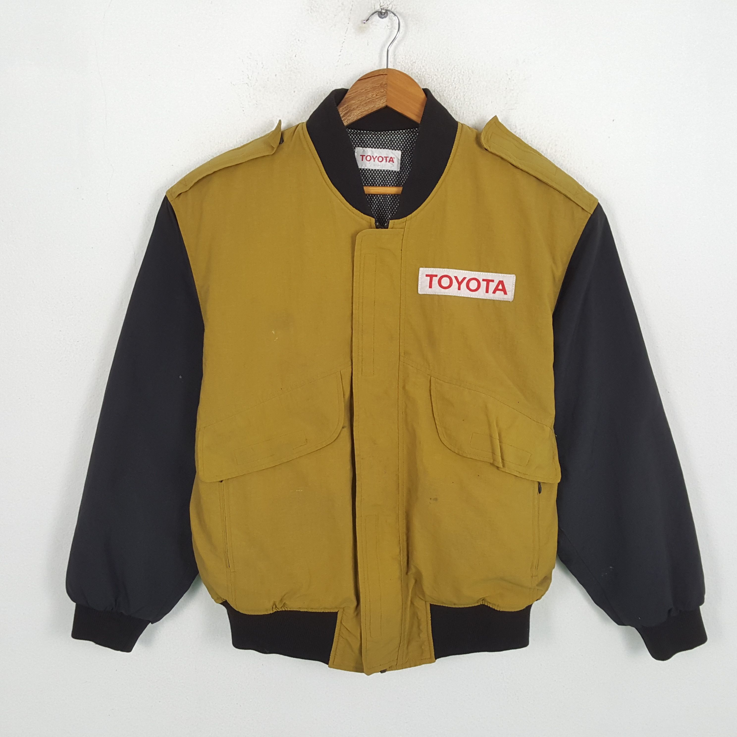 Japanese Brand × Vintage Vintage TOYOTA Racing Team Bombers Jacket Size US XL / EU 56 / 4 - 3 Thumbnail