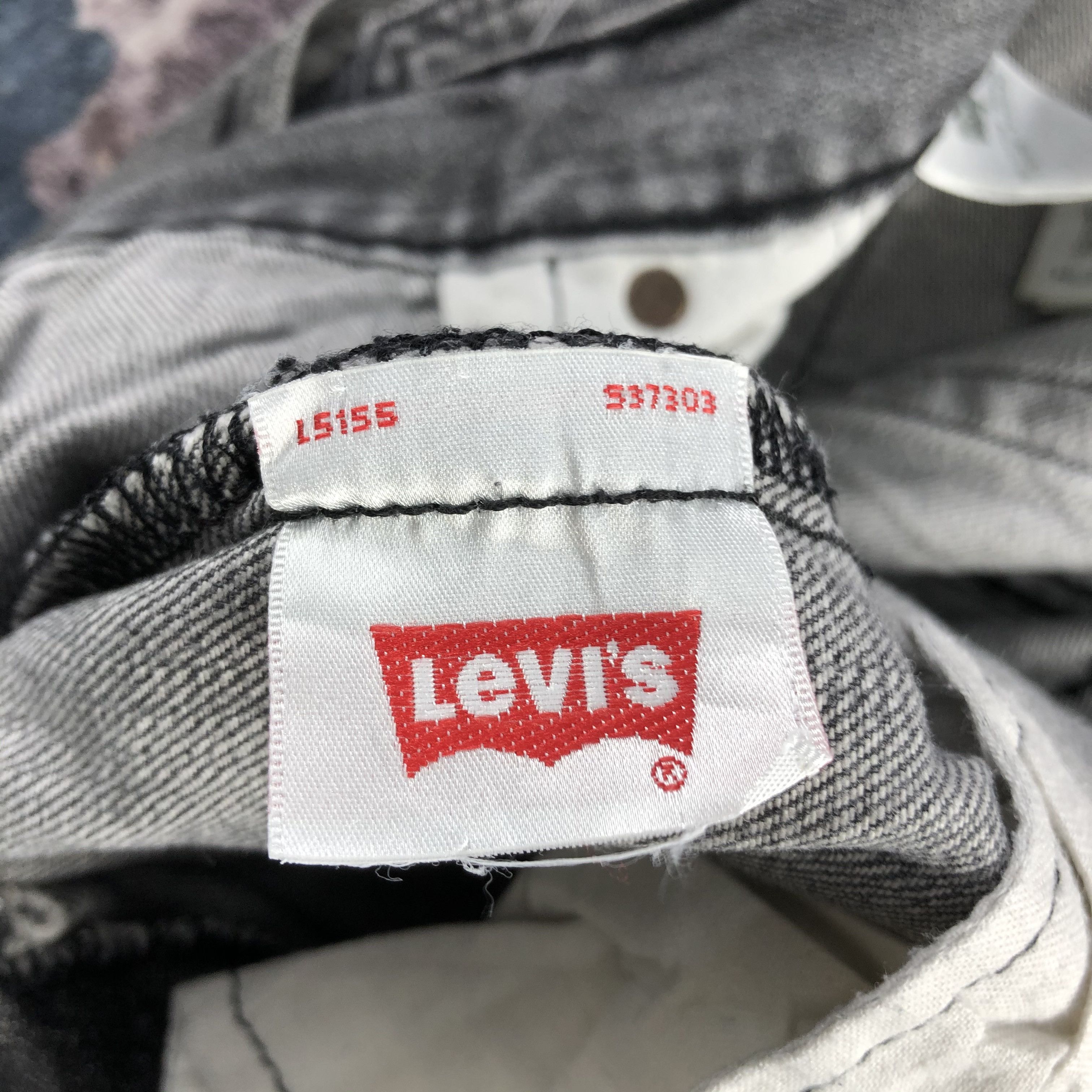 Levi's × Vintage Vintage Faded Black Levis 501 Jeans-JM2907 Size US 38 / EU 54 - 12 Thumbnail