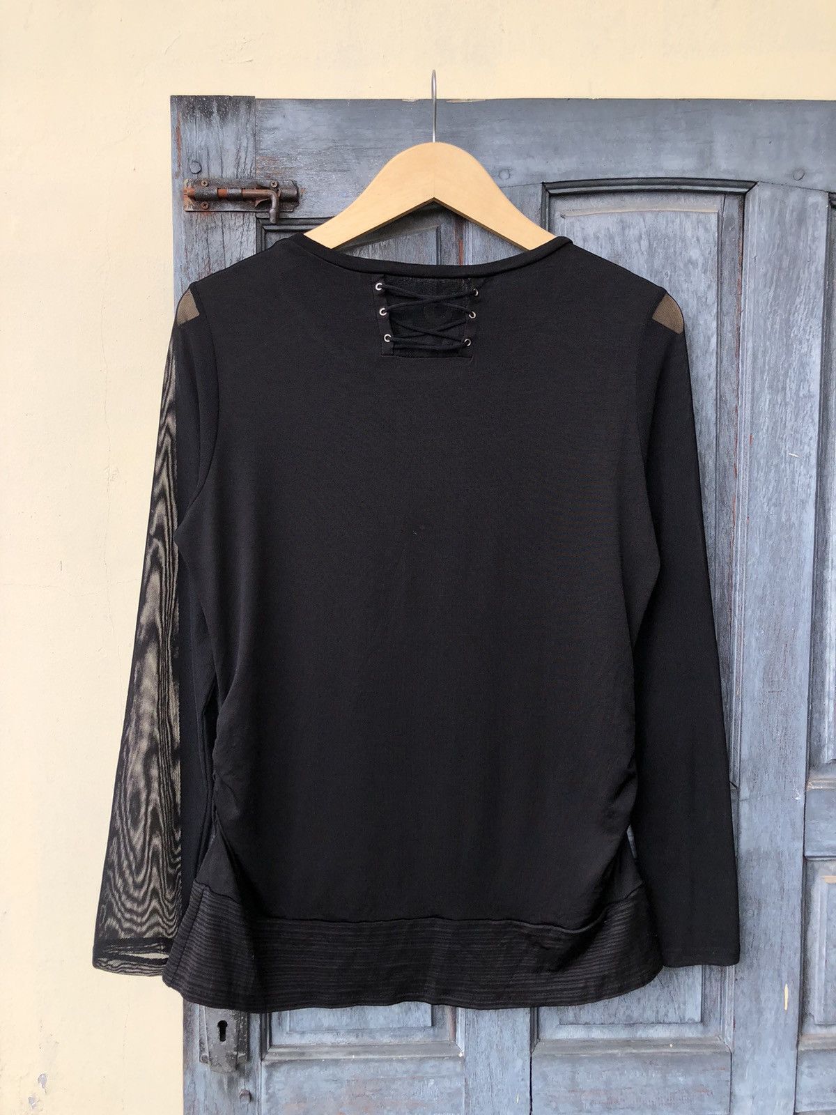 Japanese Brand Japanese Poem, Diamond, Transparent Mesh & Leopard Details Size M / US 6-8 / IT 42-44 - 3 Thumbnail