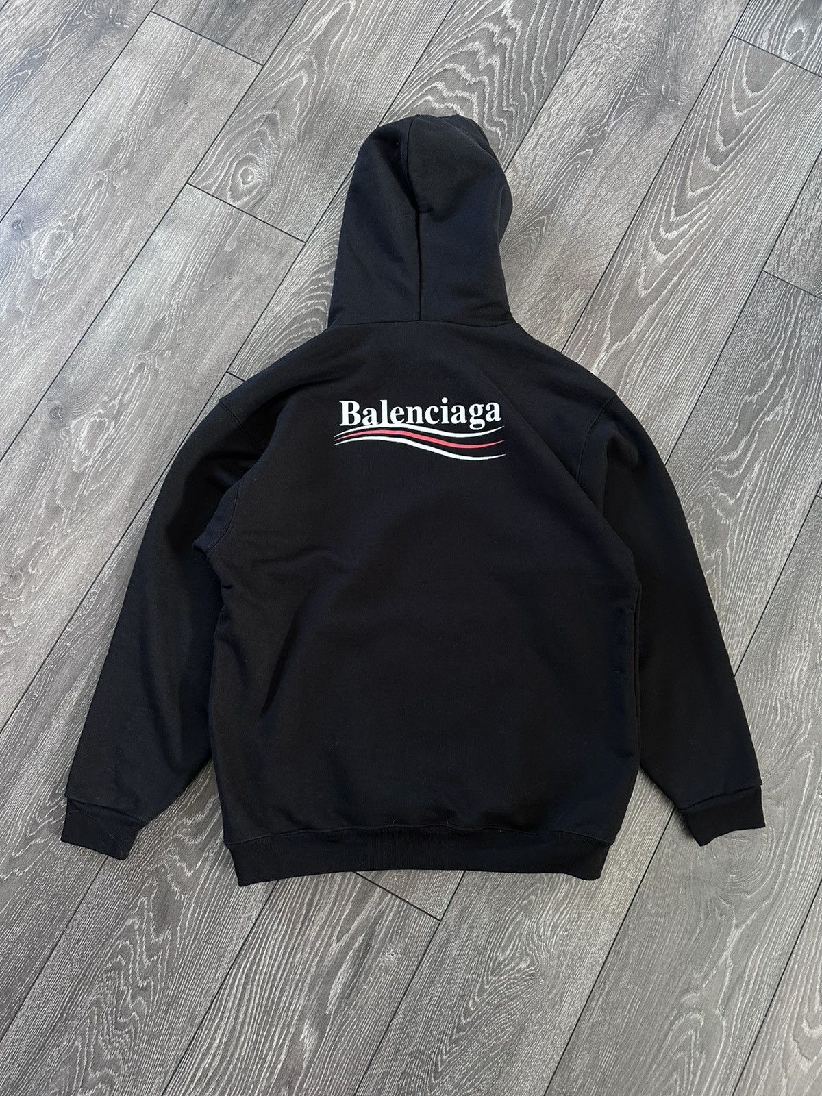 トップス balenciaga Campaign Logos hoodie xs balenciaga Campaign Logos hoodie xs