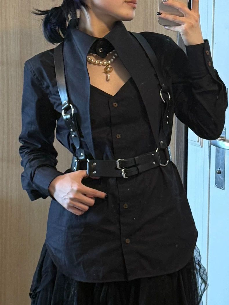 Vivienne Westwood Vivienne Westwood Punk rivet metal suspenders Size ONE SIZE - 2 Thumbnail