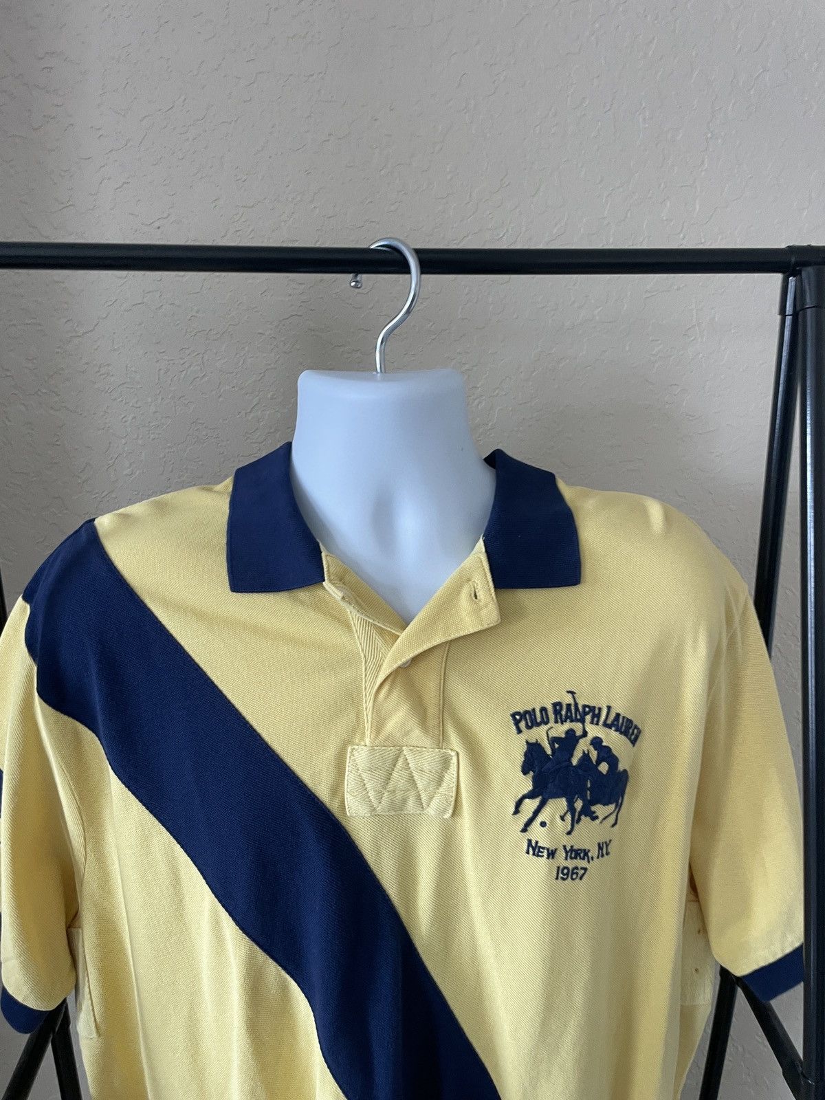 Polo Ralph Lauren PRL New York, NY 1967 #2 SS polo knit Nwt 125.00 Size US XL / EU 56 / 4 - 2 Thumbnail