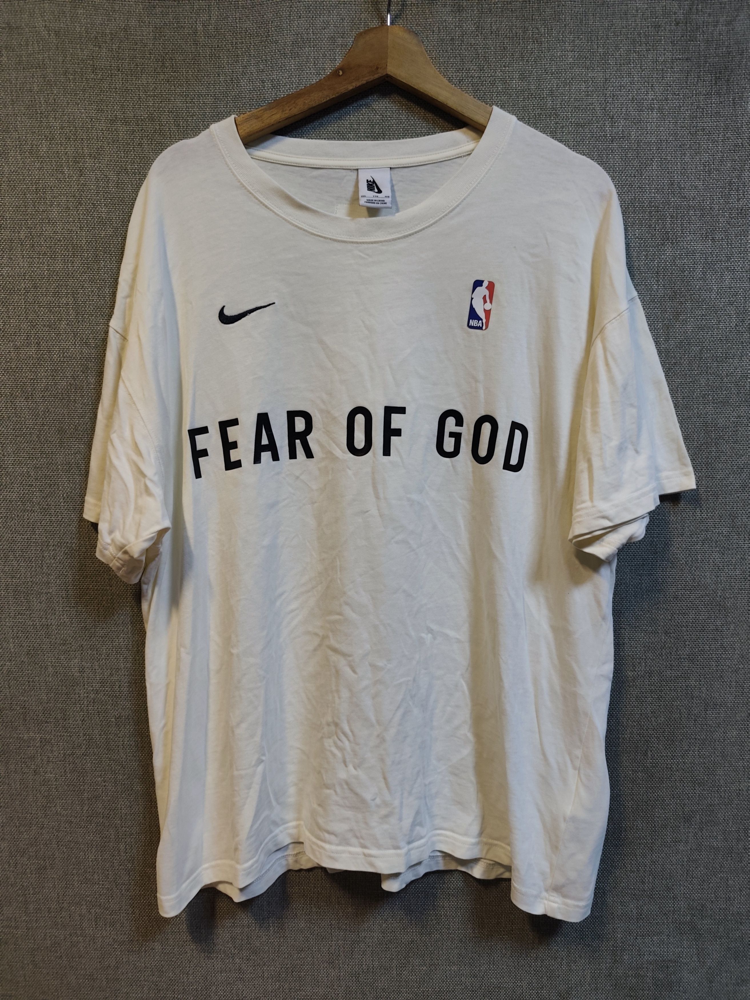 Fear of God × Nike Nike x Fear Of God Tee Size US XL / EU 56 / 4 - 1 Thumbnail