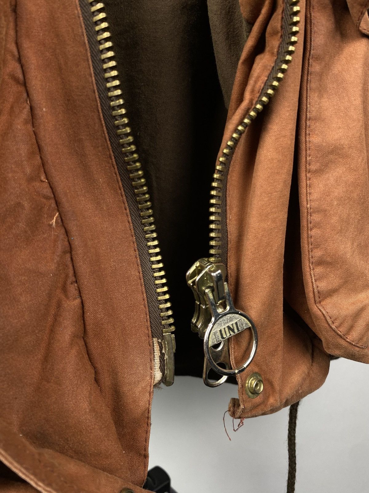 Barbour × Vintage Vintage 90s Outdoor Wear Oxford waxed London jacket Size US M / EU 48-50 / 2 - 14 Thumbnail