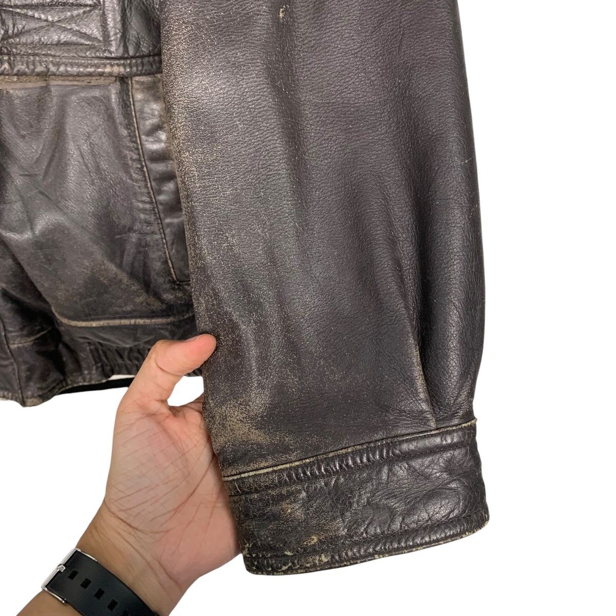 Japanese Brand Japanese Brand JMR Leather Jacket Size US L / EU 52-54 / 3 - 13 Thumbnail