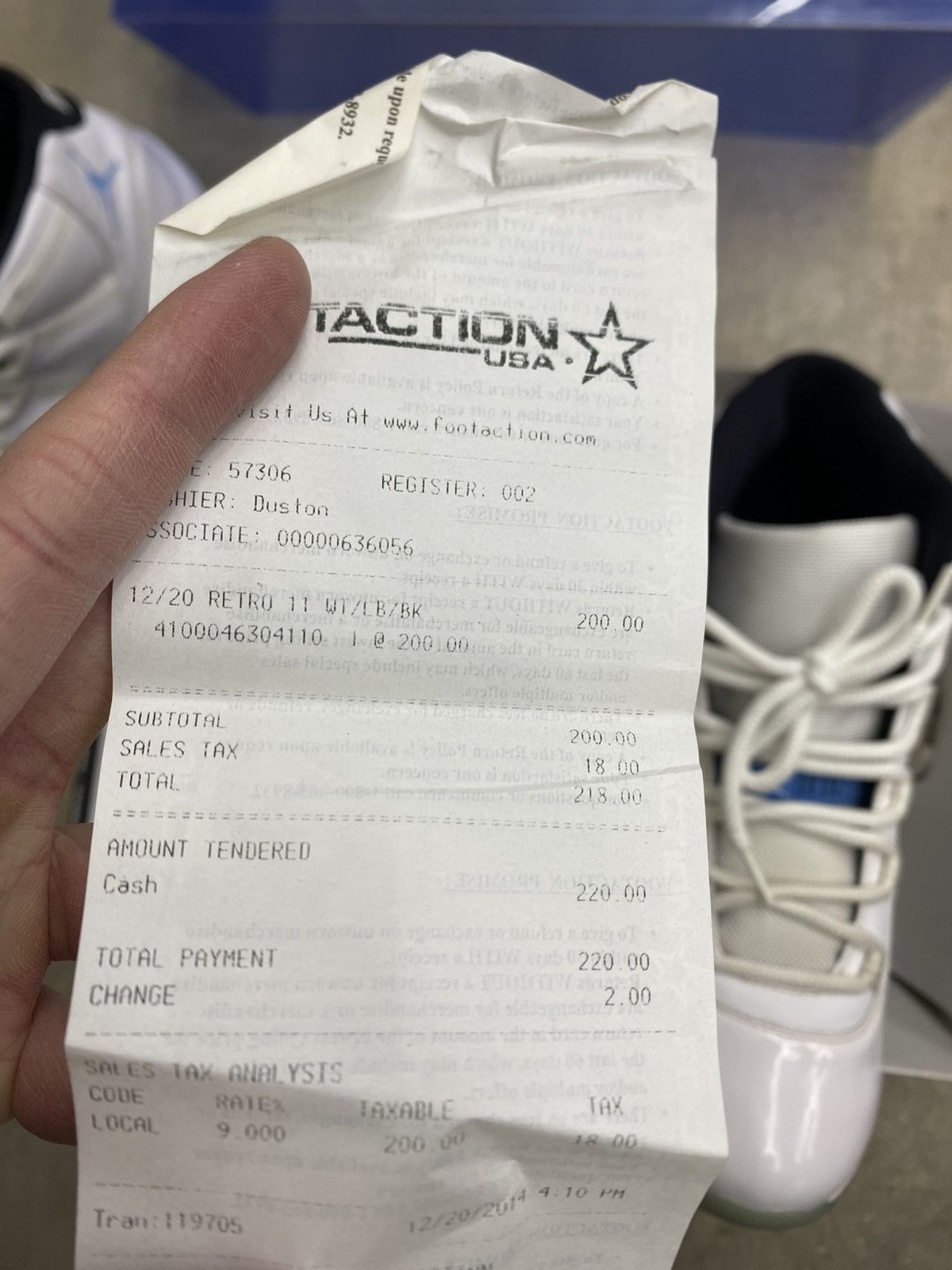 Jordan Brand Jordan 11 High Legend Blue Size US 11 / EU 44 - 11 Thumbnail