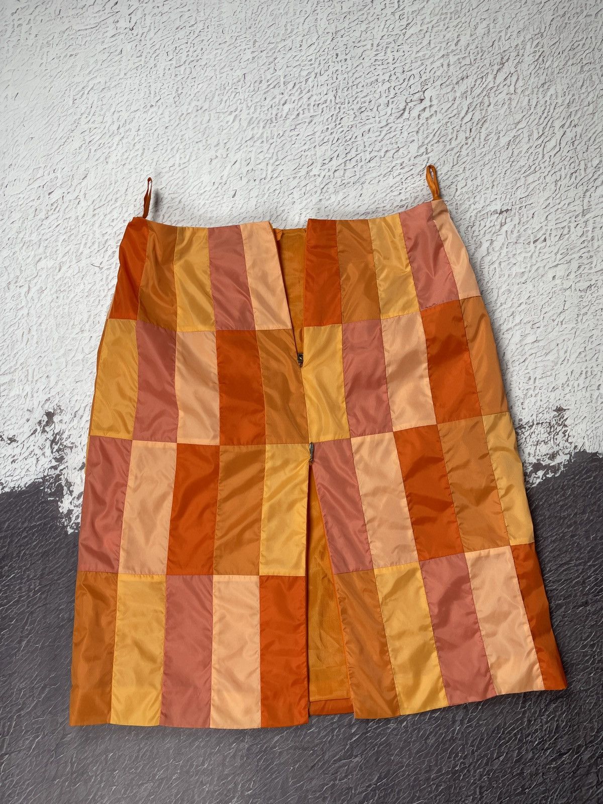 Bogner Bogner nylon patchwork knee skirt 2 pockets zipper Size 34" / US 12 / IT 48 - 15 Thumbnail