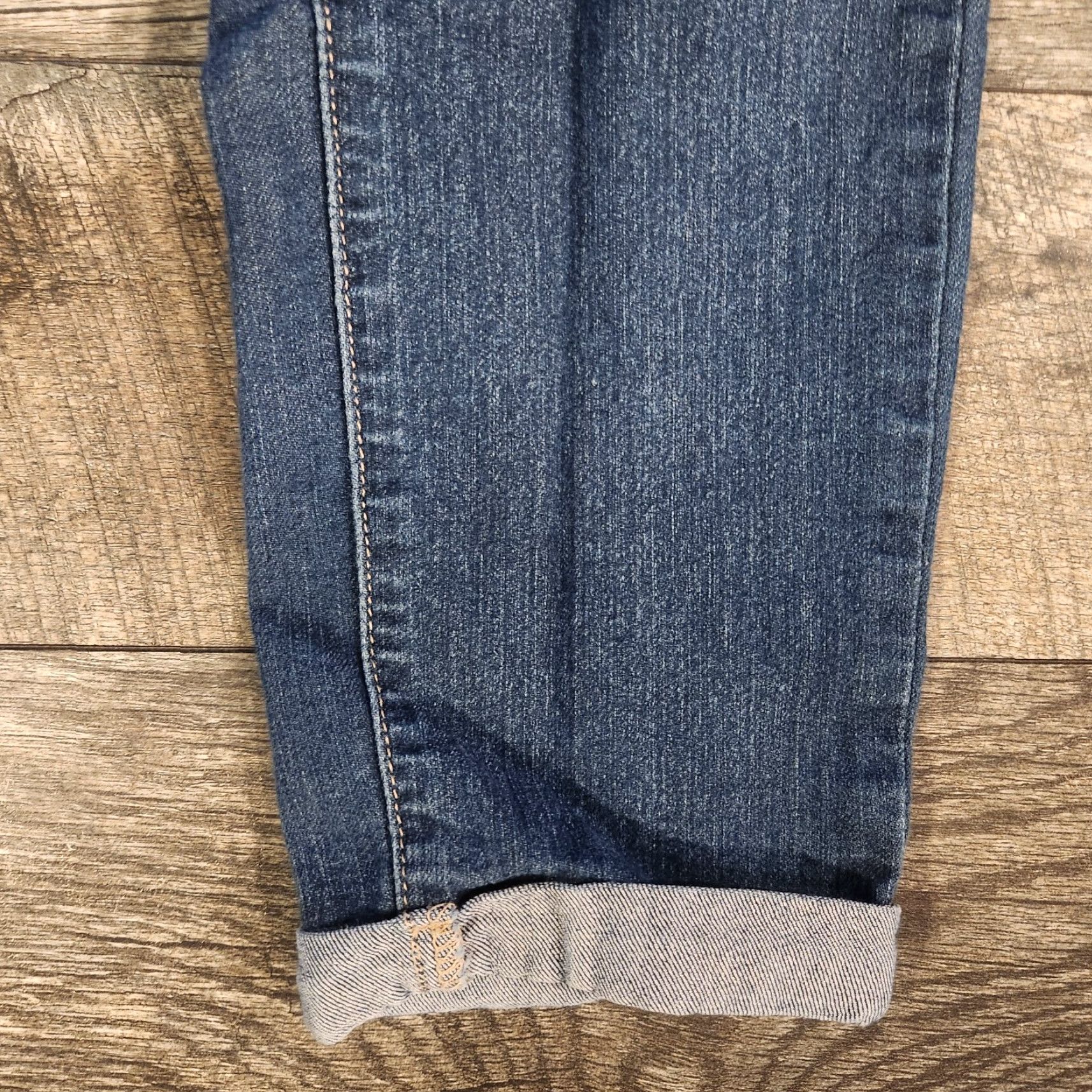 Paige Paige Kylie Crop Jeans Womens 30 Dark Wash Mid Rise Denim Casual Jeans Womens Size 30 Blue Size 30" / US 8 / IT 44 - 2 Thumbnail