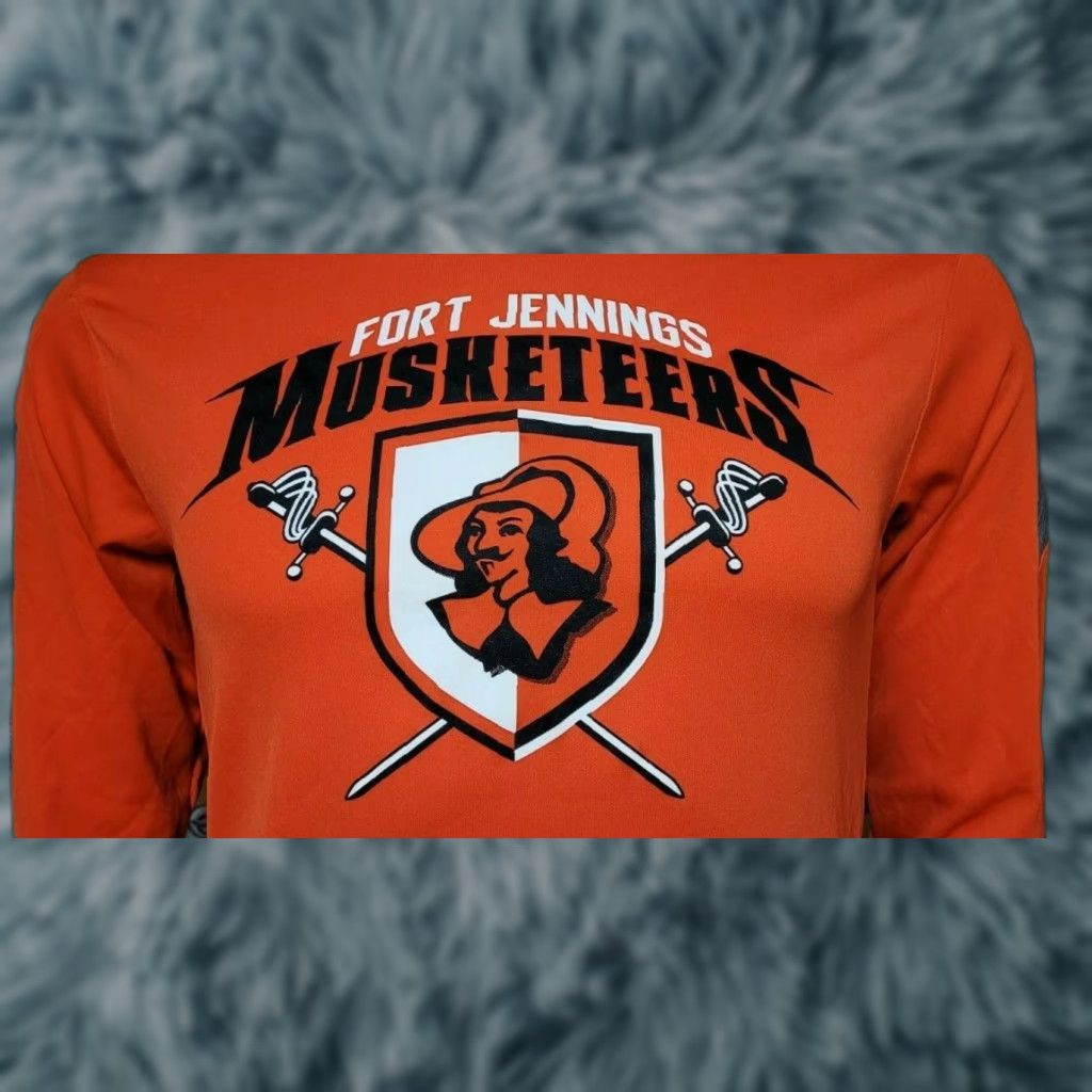 Holloway Fort Jennings Musketeers Long Sleeve T Shirt Small S Orange Holloway Graphic Tee Mens Size US S / EU 44-46 / 1 - 1 Thumbnail