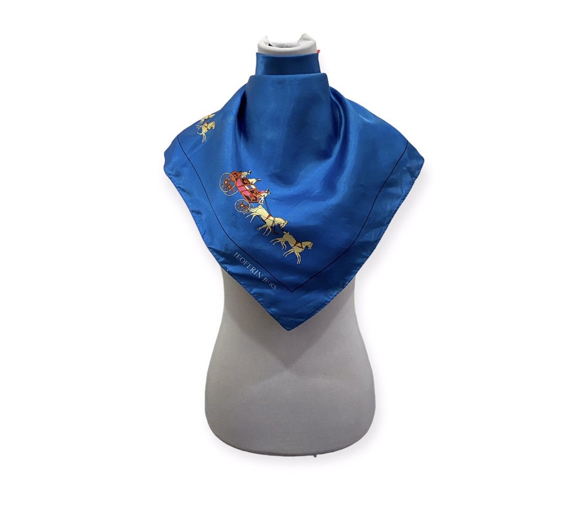 Vintage Vintage Jeoffrin Bars Scarves/Handkerchief’s/neckerchiefs Size ONE SIZE - 1 Thumbnail