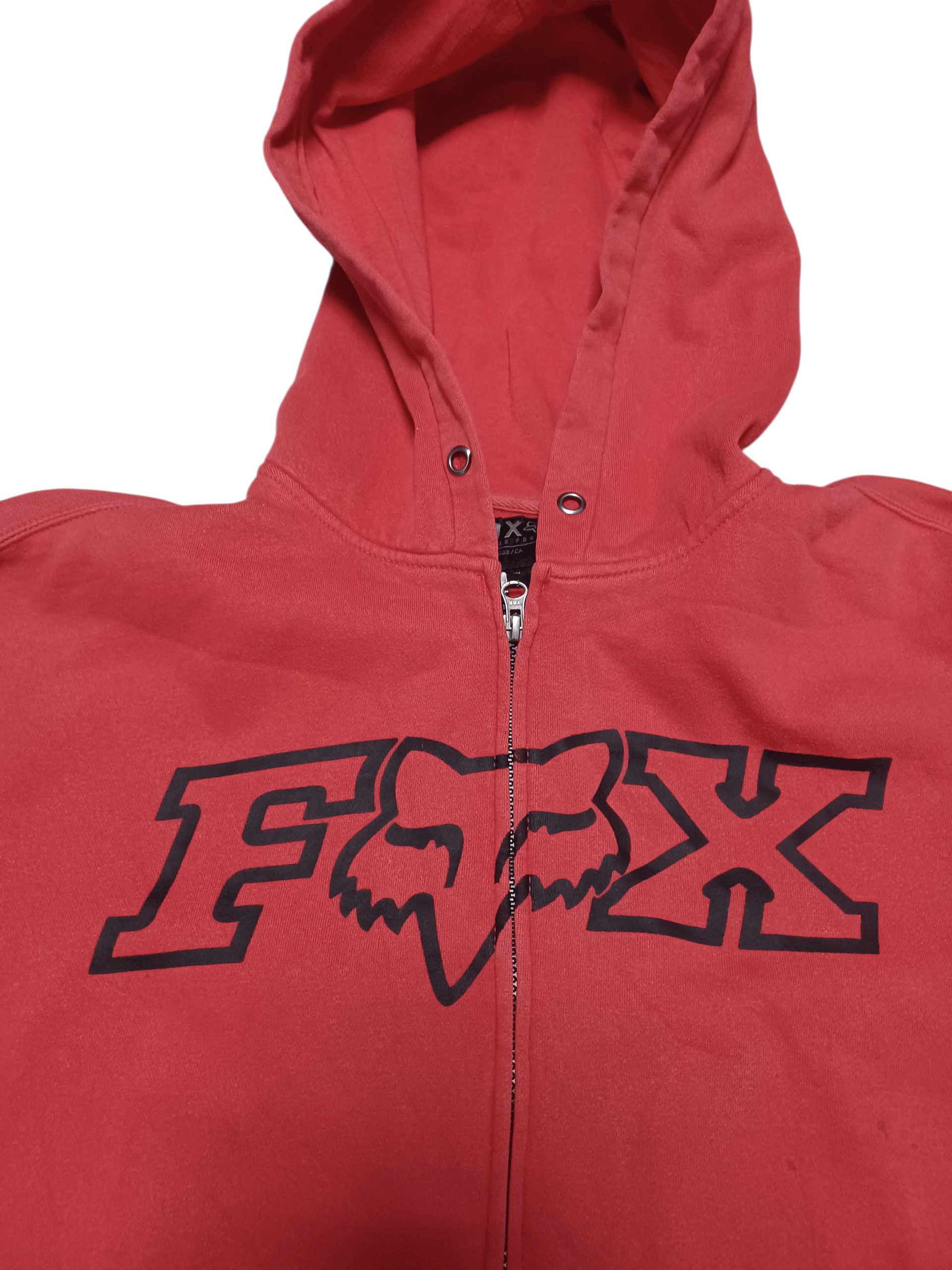 Fox Racing FOX RACING VINTAGE BIG LOGO DIRTY ZIP HOODIE Size US XL / EU 56 / 4 - 2 Thumbnail